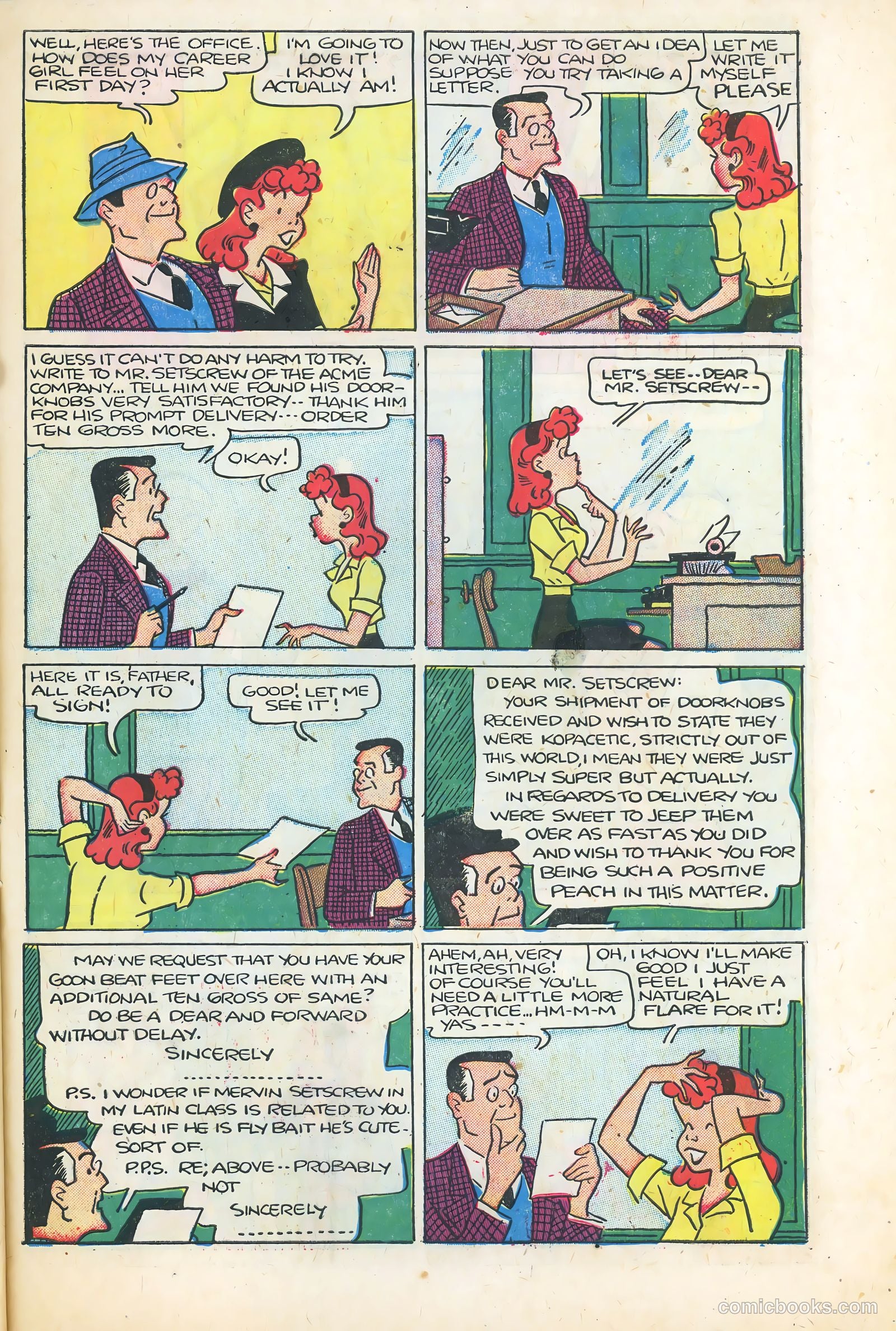 Penny #6 (1949) — page 28 of 37