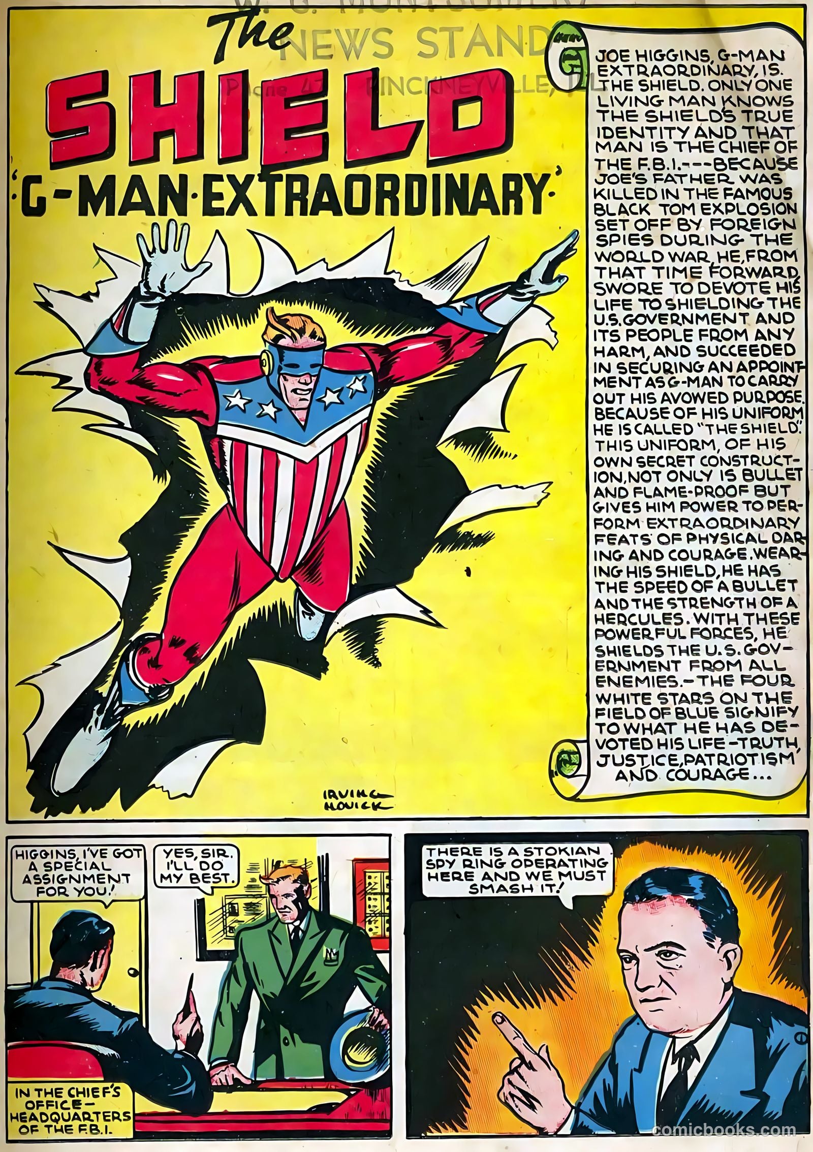 Pep Comics #1 (1940) — page 3 of 68