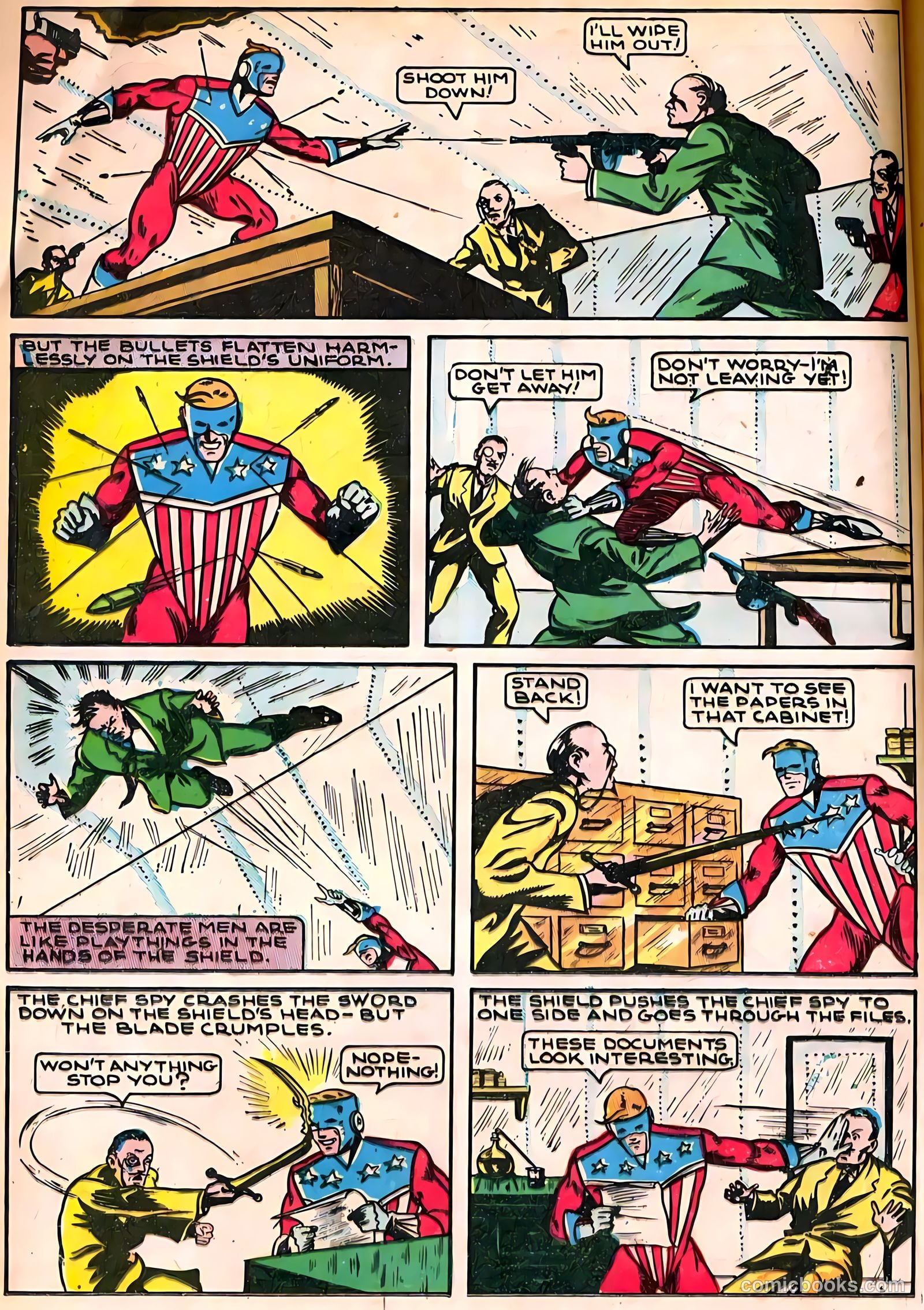 Pep Comics #1 (1940) — page 8 of 68