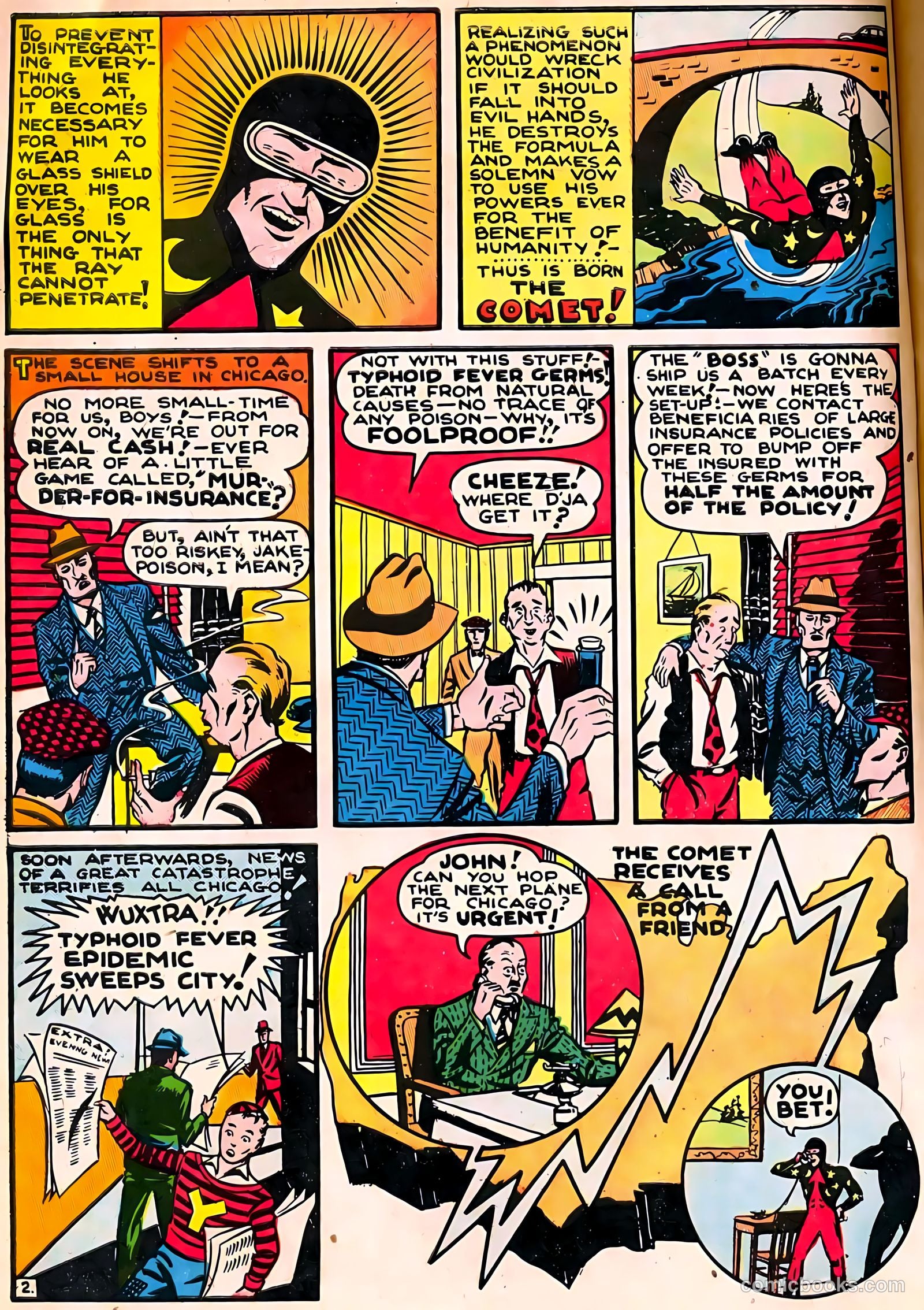 Pep Comics #1 (1940) — page 14 of 68