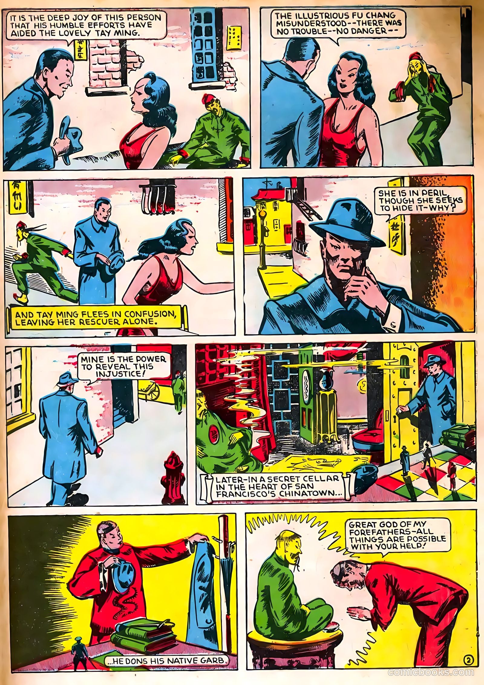 Pep Comics #1 (1940) — page 35 of 68