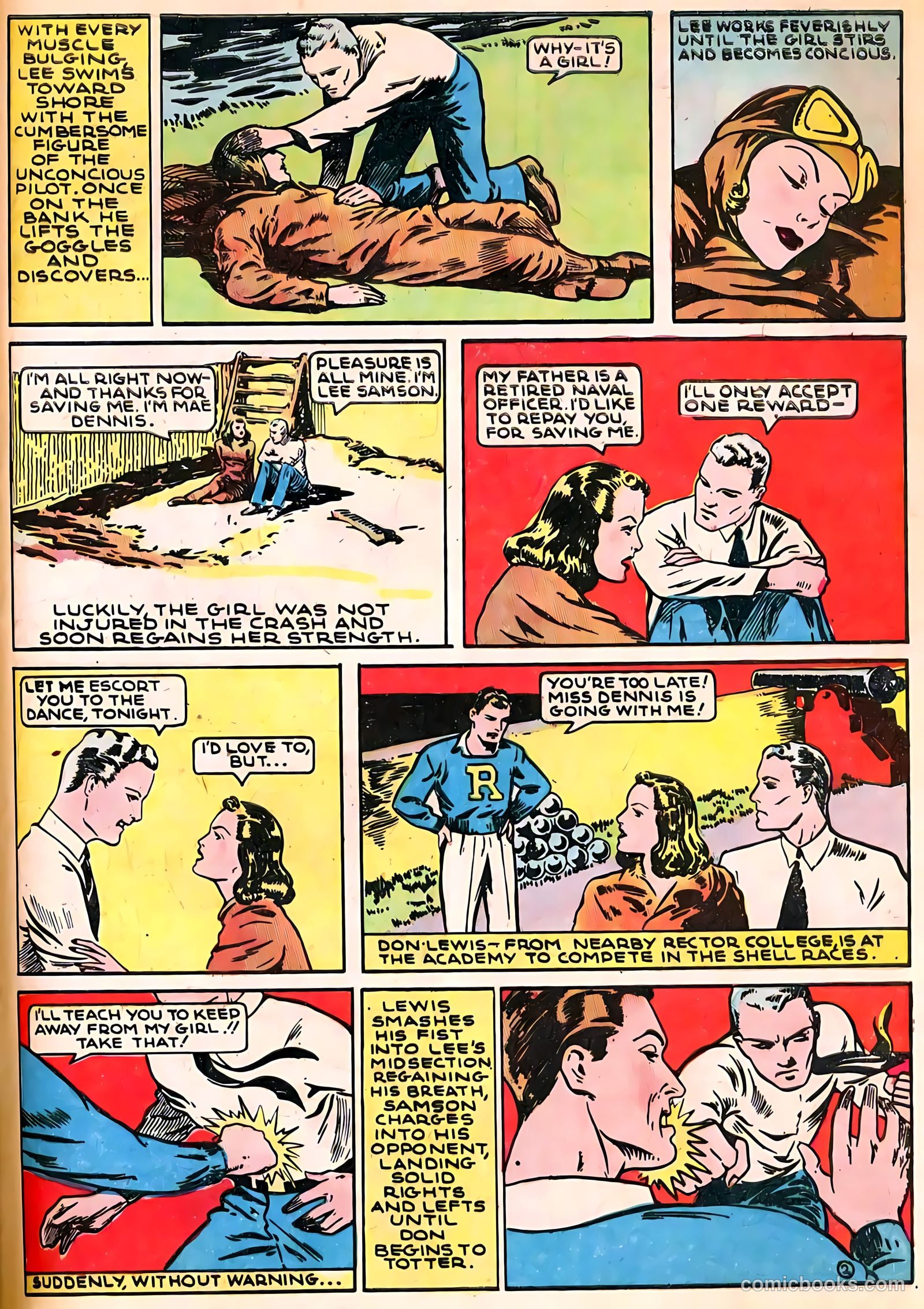Pep Comics #1 (1940) — page 57 of 68