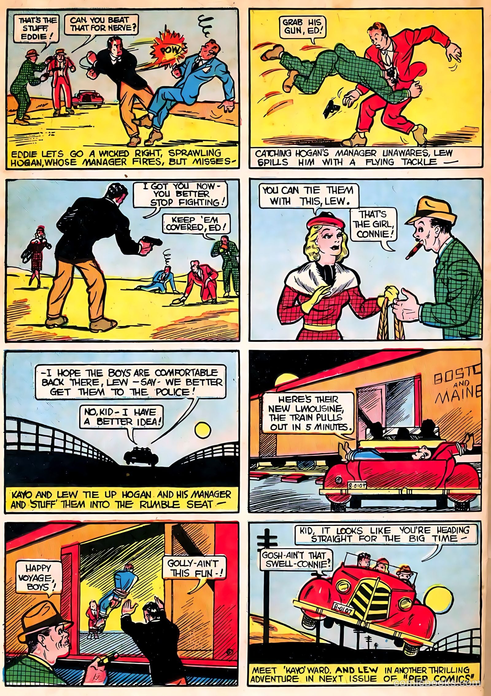 Pep Comics #1 (1940) — page 66 of 68