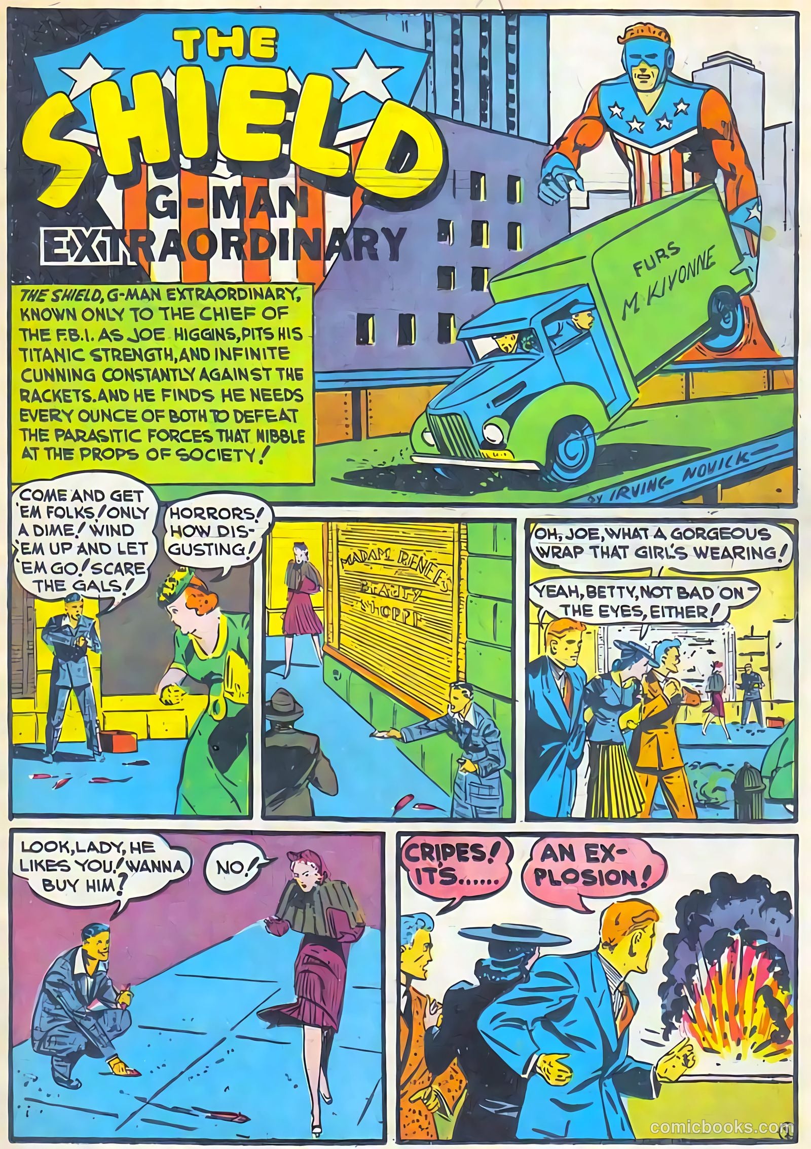 Pep Comics #10 (1940) — page 3 of 68