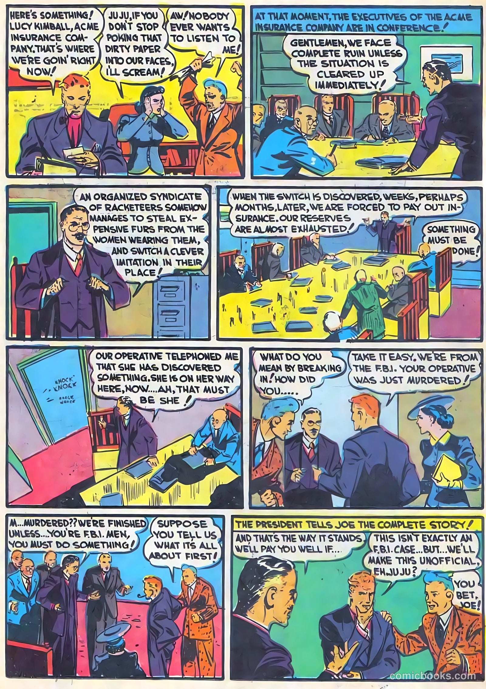 Pep Comics #10 (1940) — page 6 of 68