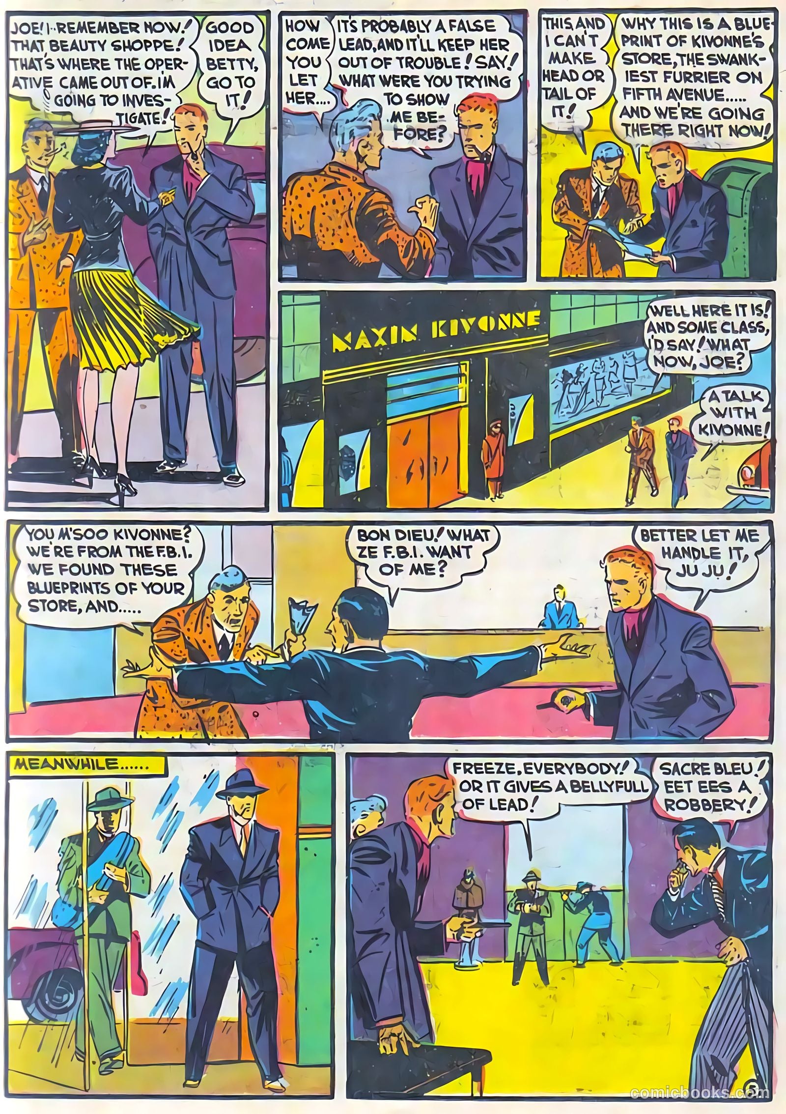 Pep Comics #10 (1940) — page 7 of 68