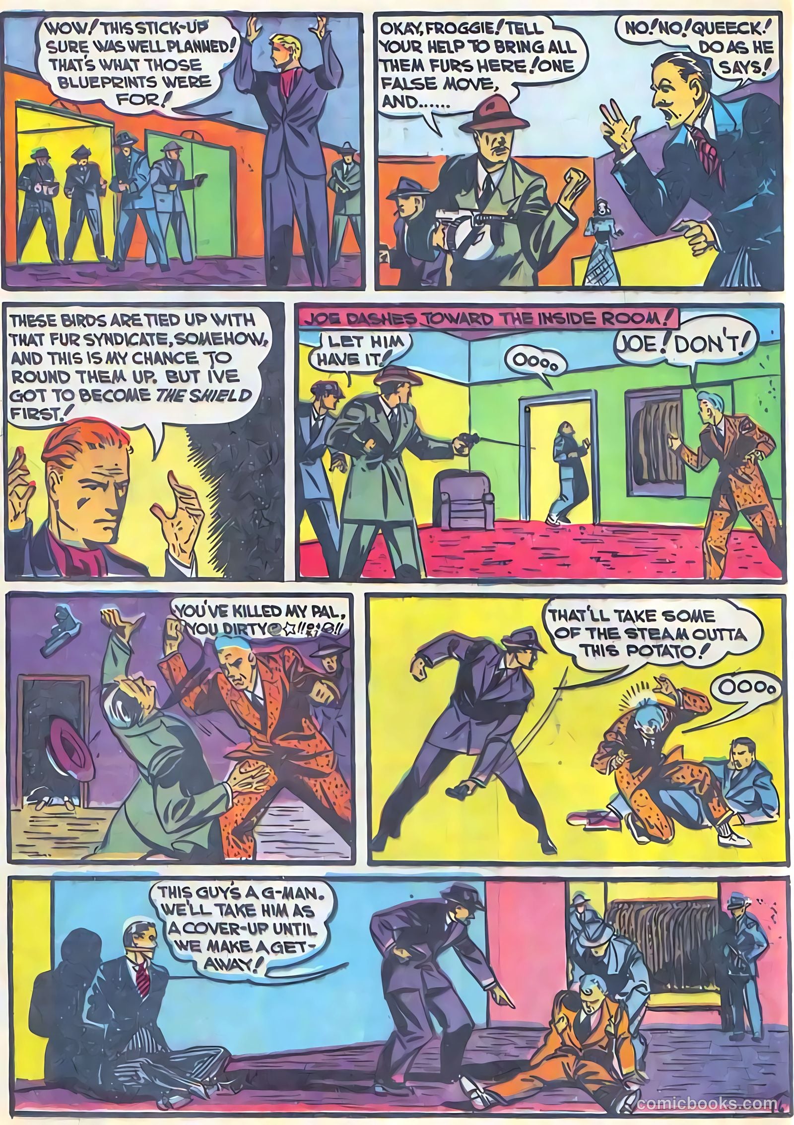 Pep Comics #10 (1940) — page 8 of 68