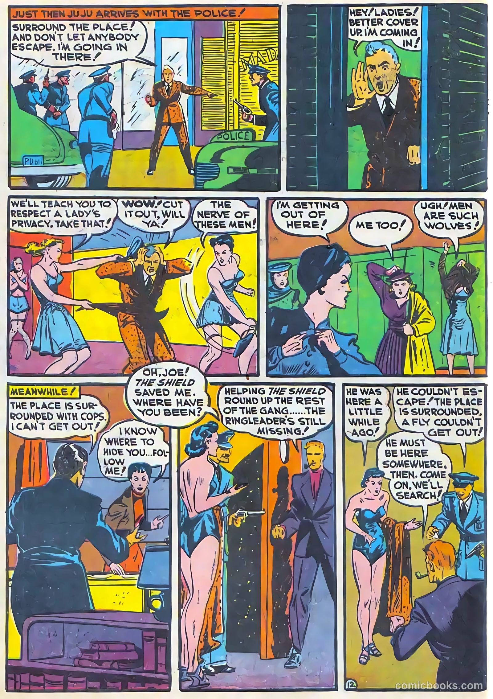 Pep Comics #10 (1940) — page 14 of 68