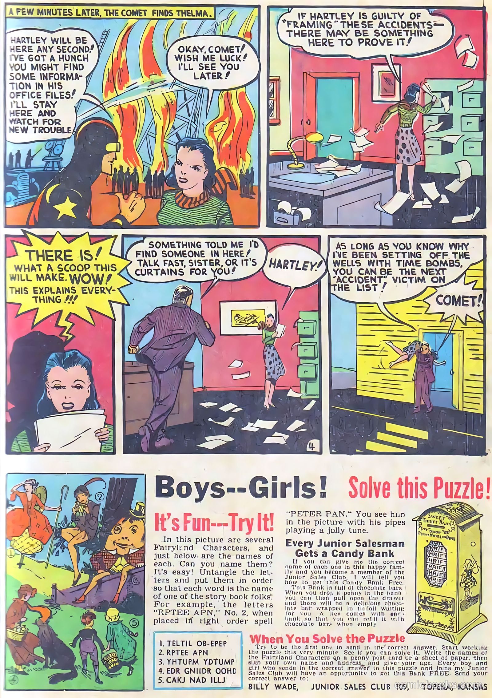 Pep Comics #10 (1940) — page 19 of 68
