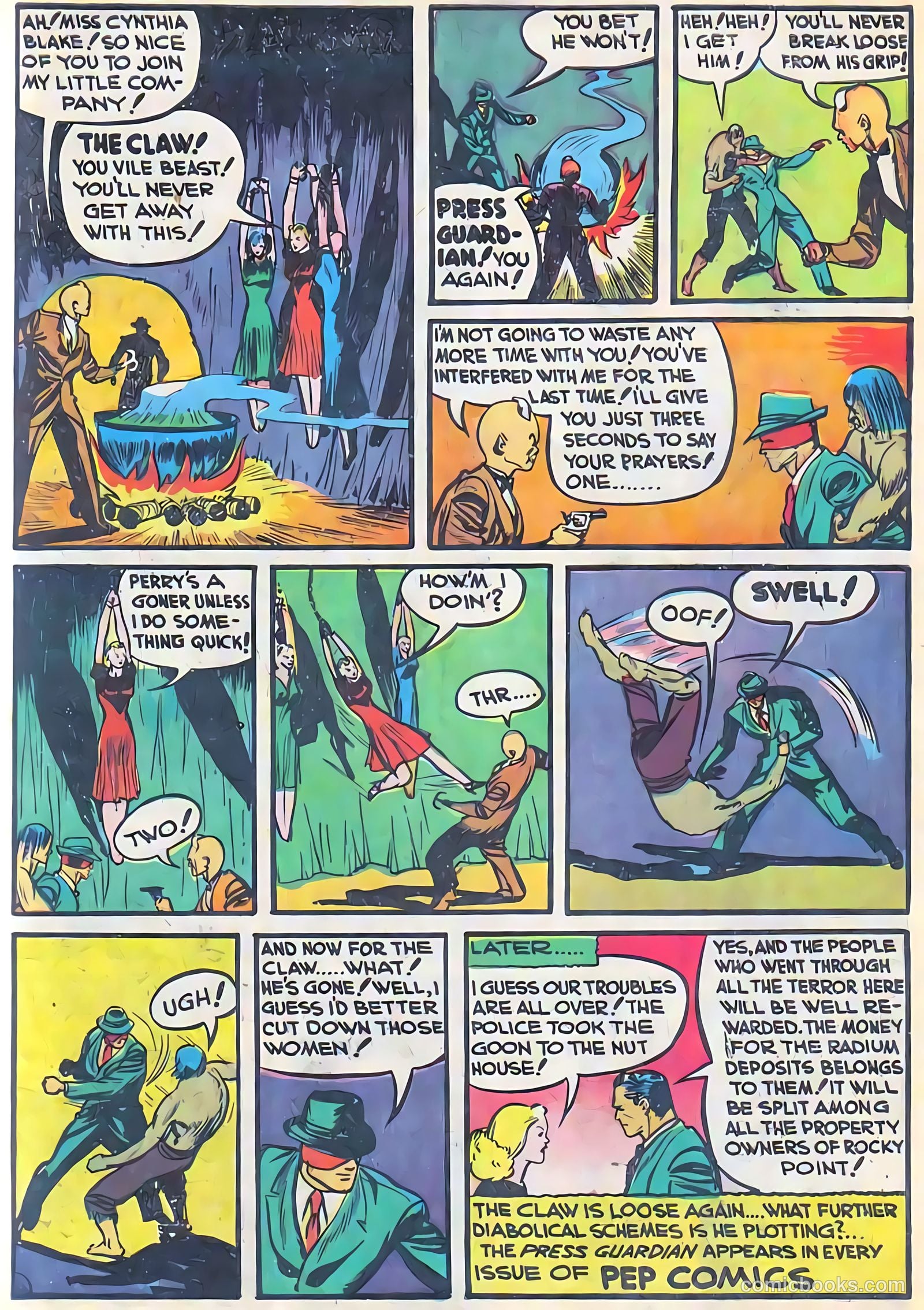 Pep Comics #10 (1940) — page 27 of 68
