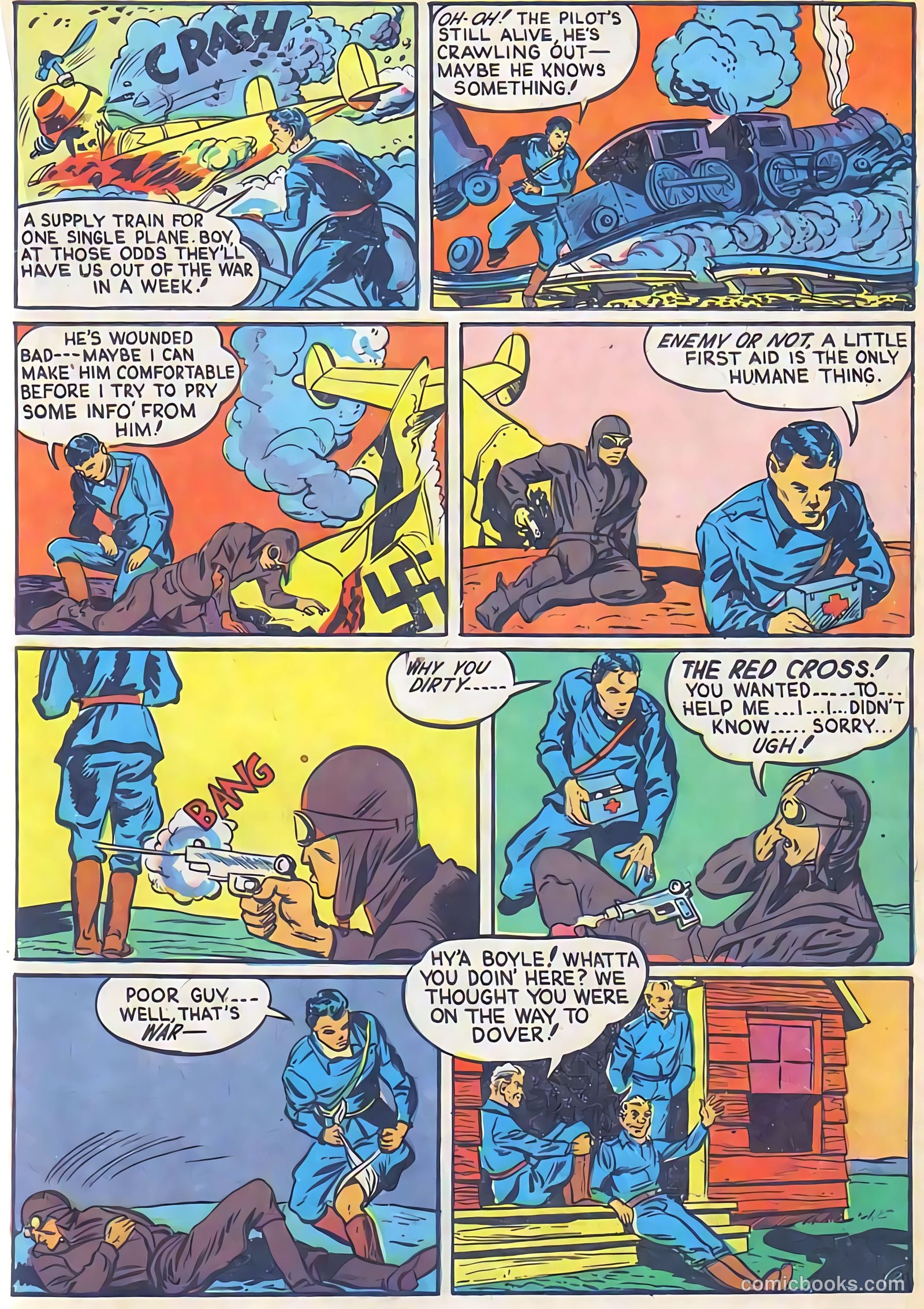 Pep Comics #10 (1940) — page 35 of 68