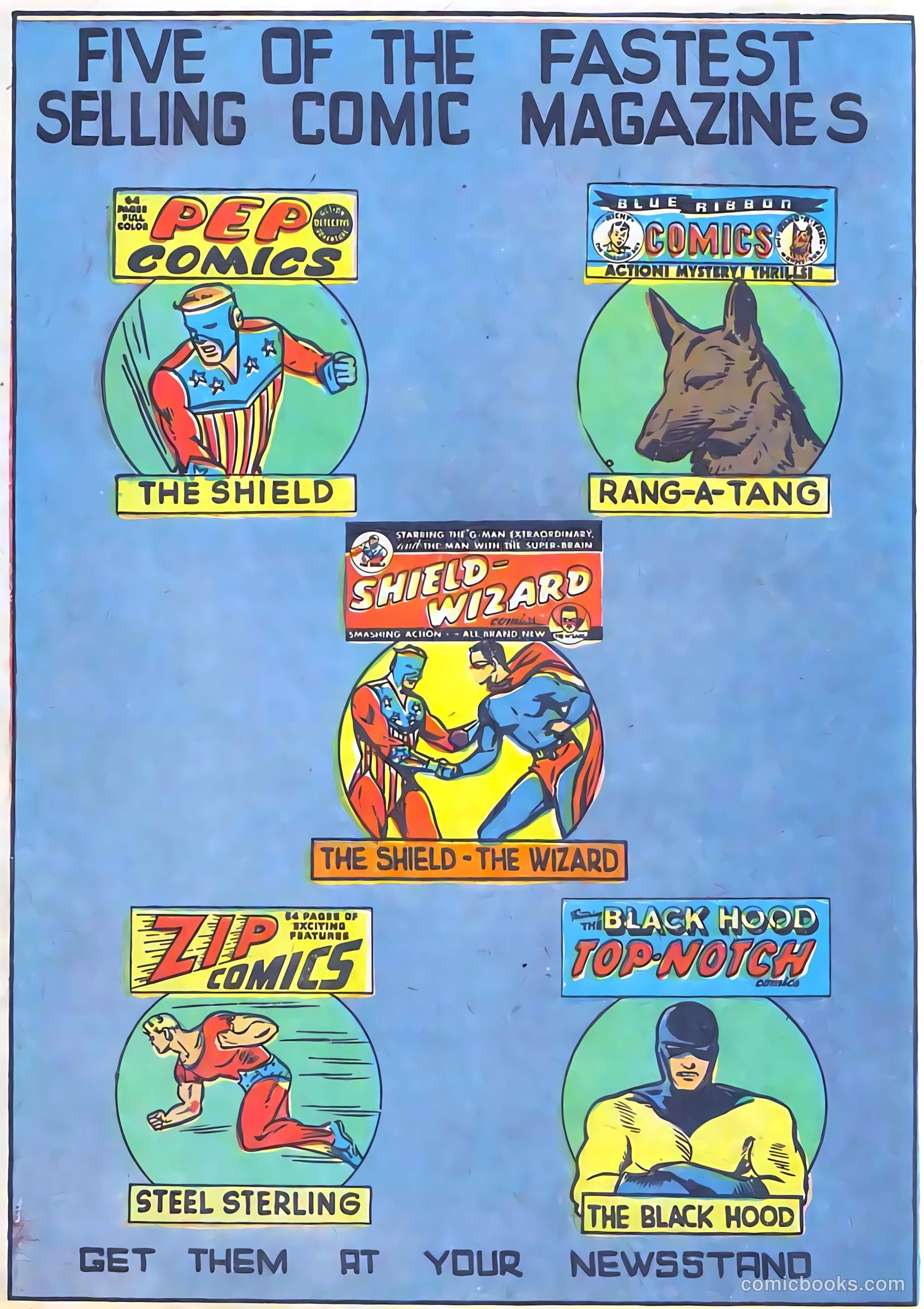 Pep Comics #10 (1940) — page 54 of 68