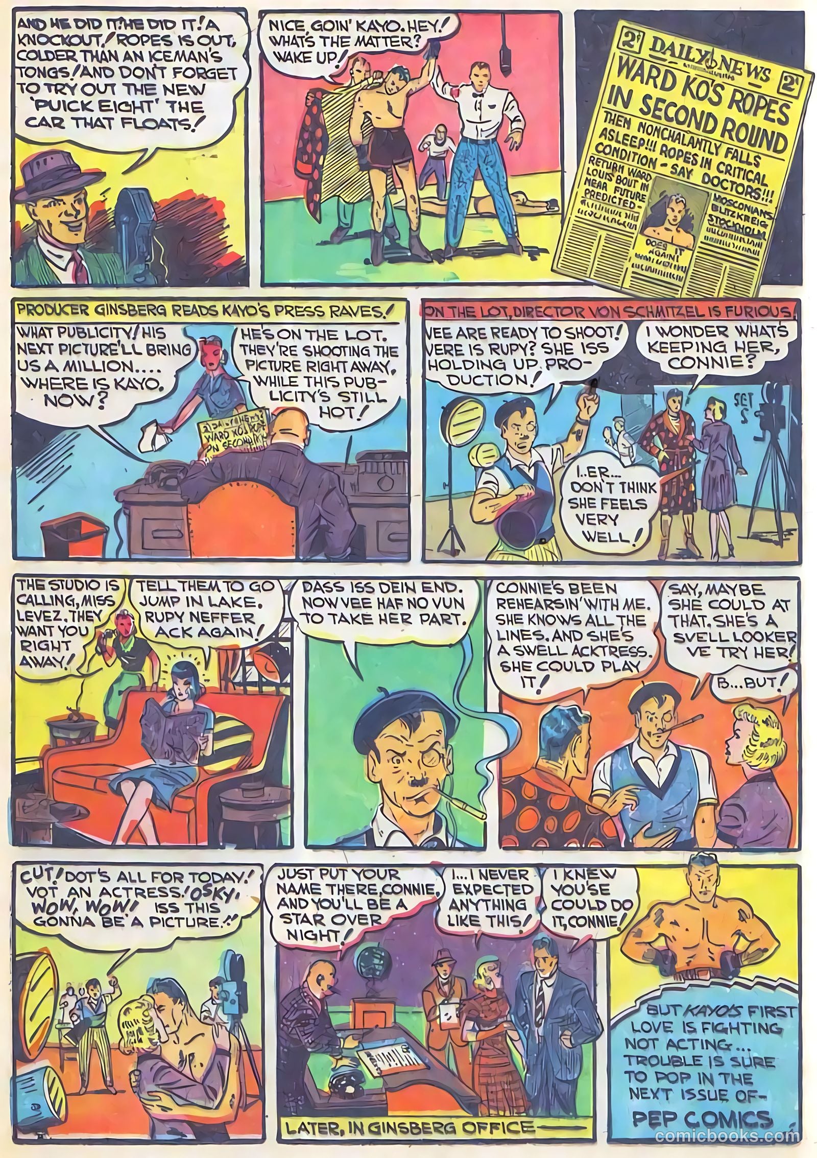 Pep Comics #10 (1940) — page 60 of 68