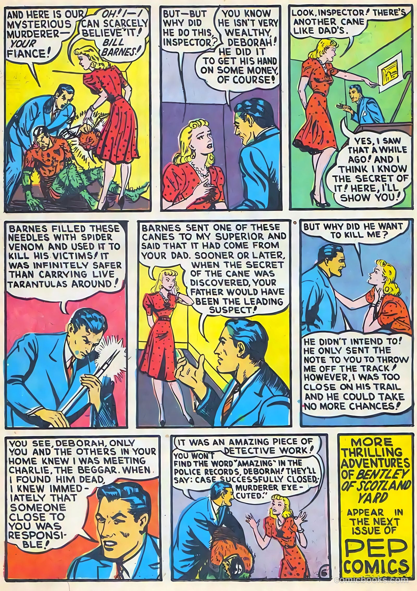 Pep Comics #10 (1940) — page 66 of 68