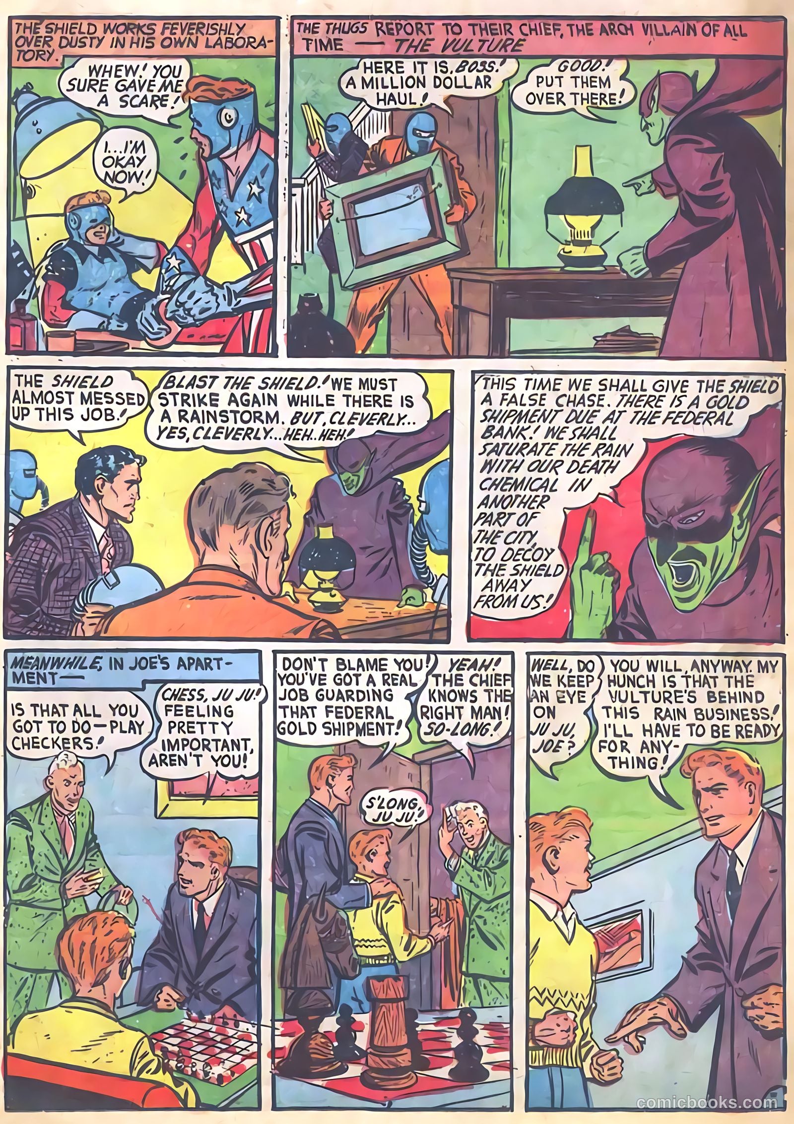 Pep Comics #13 (1941) — page 5 of 68