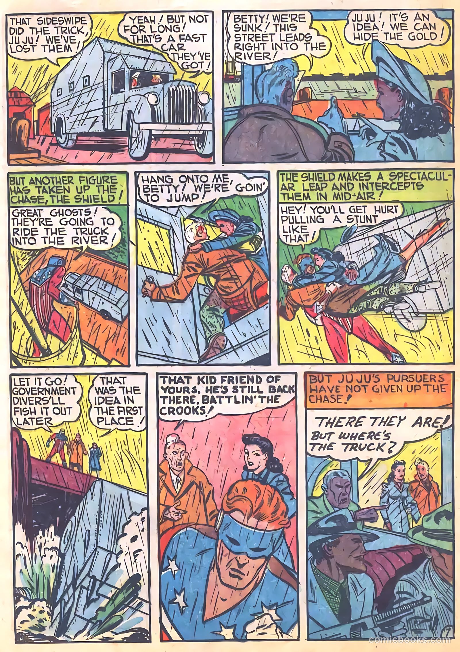 Pep Comics #13 (1941) — page 9 of 68