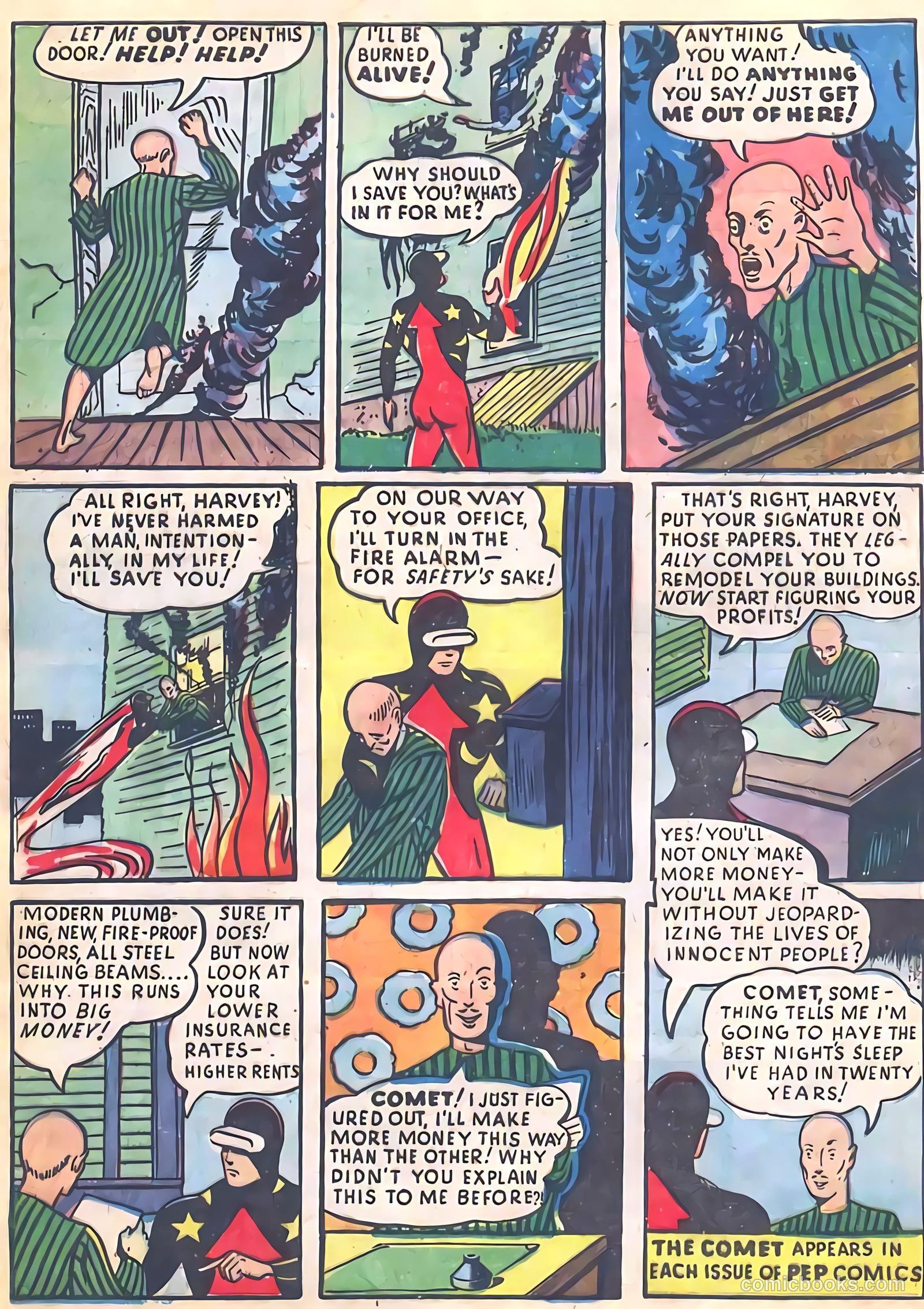 Pep Comics #13 (1941) — page 28 of 68