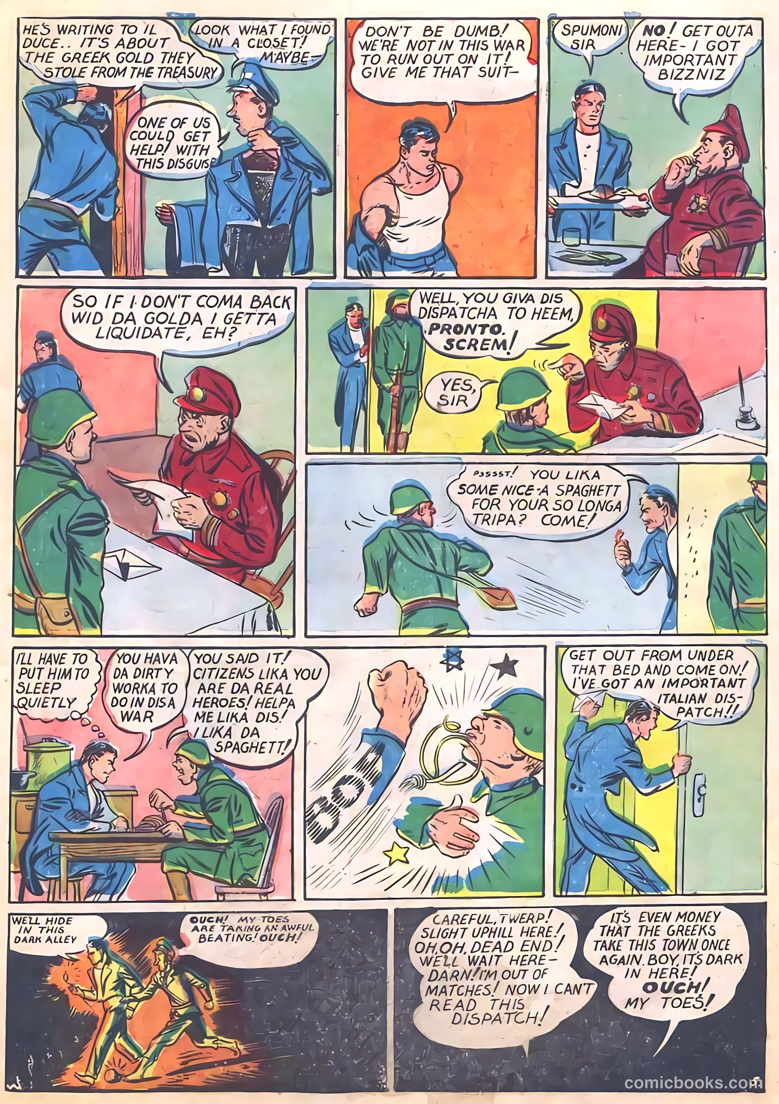 Pep Comics #13 (1941) — page 38 of 68
