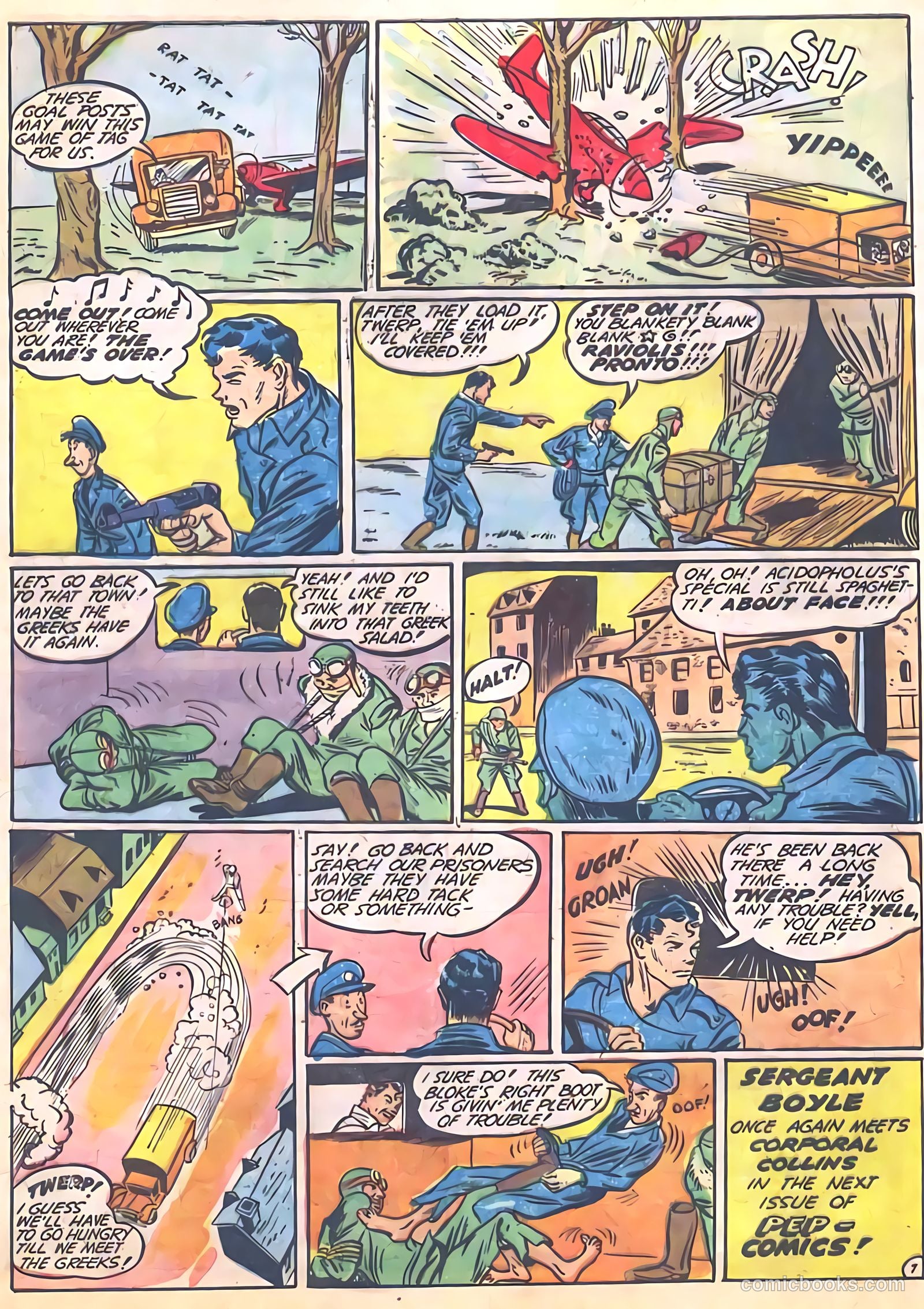 Pep Comics #13 (1941) — page 40 of 68