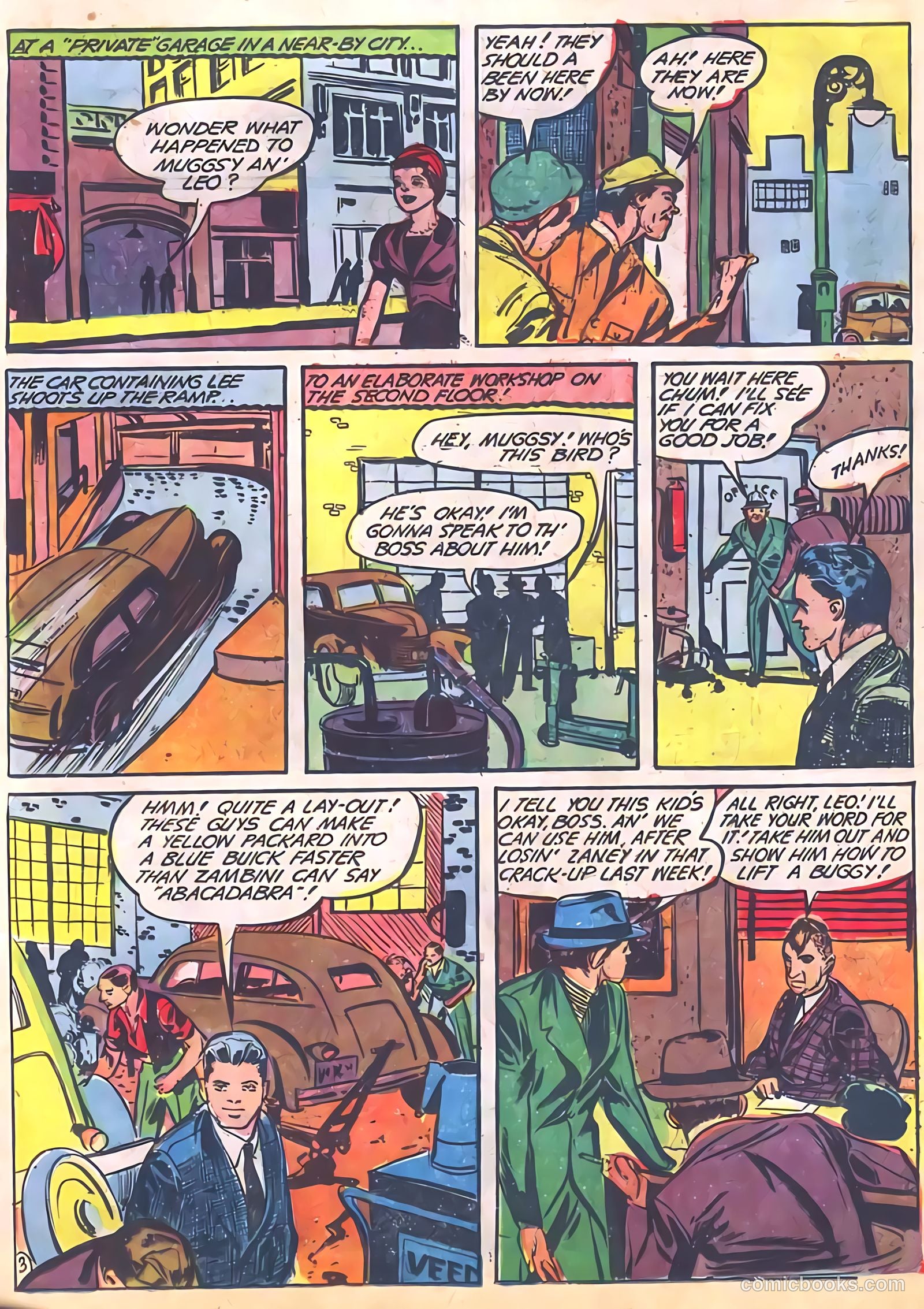 Pep Comics #13 (1941) — page 43 of 68