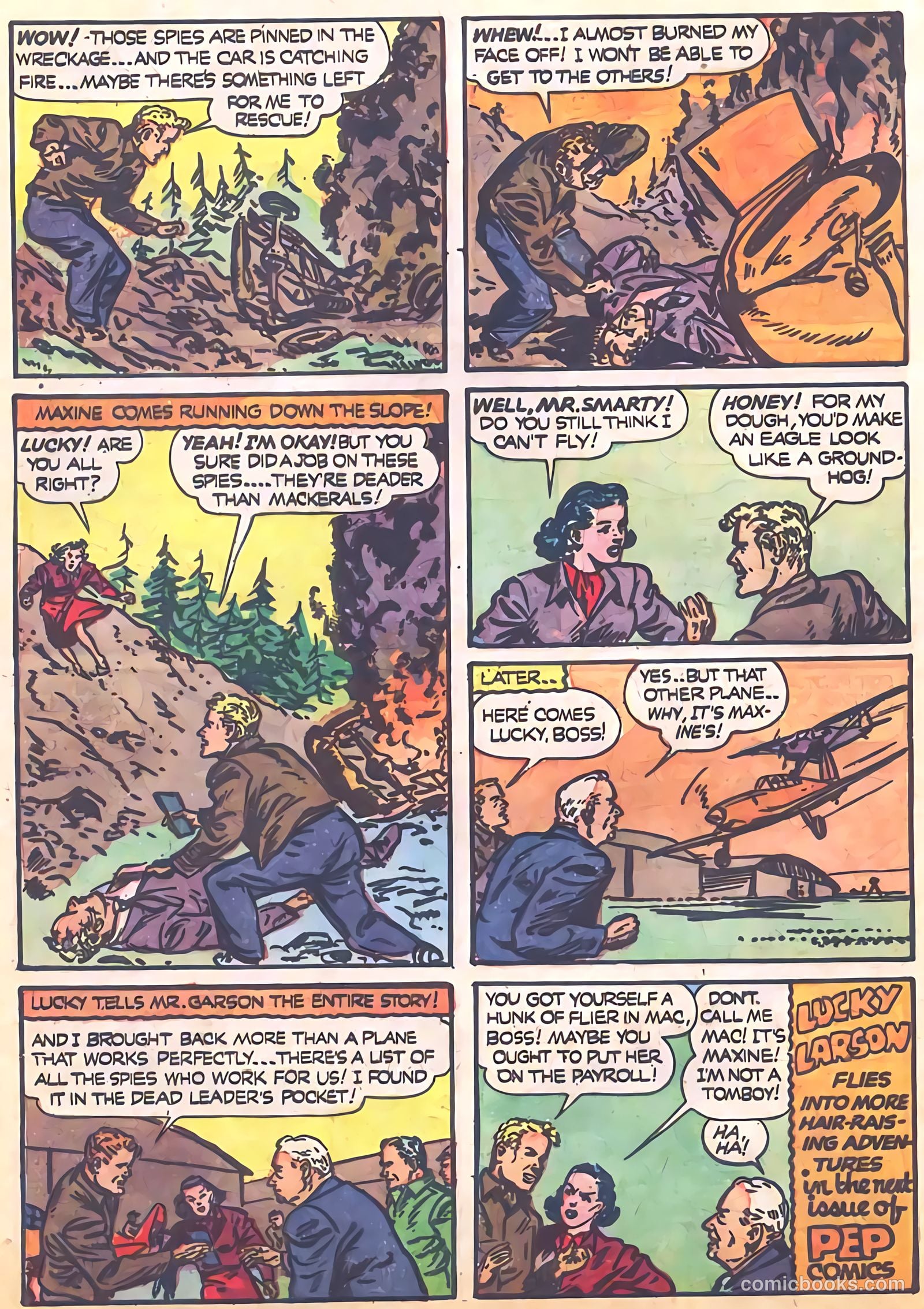 Pep Comics #13 (1941) — page 52 of 68