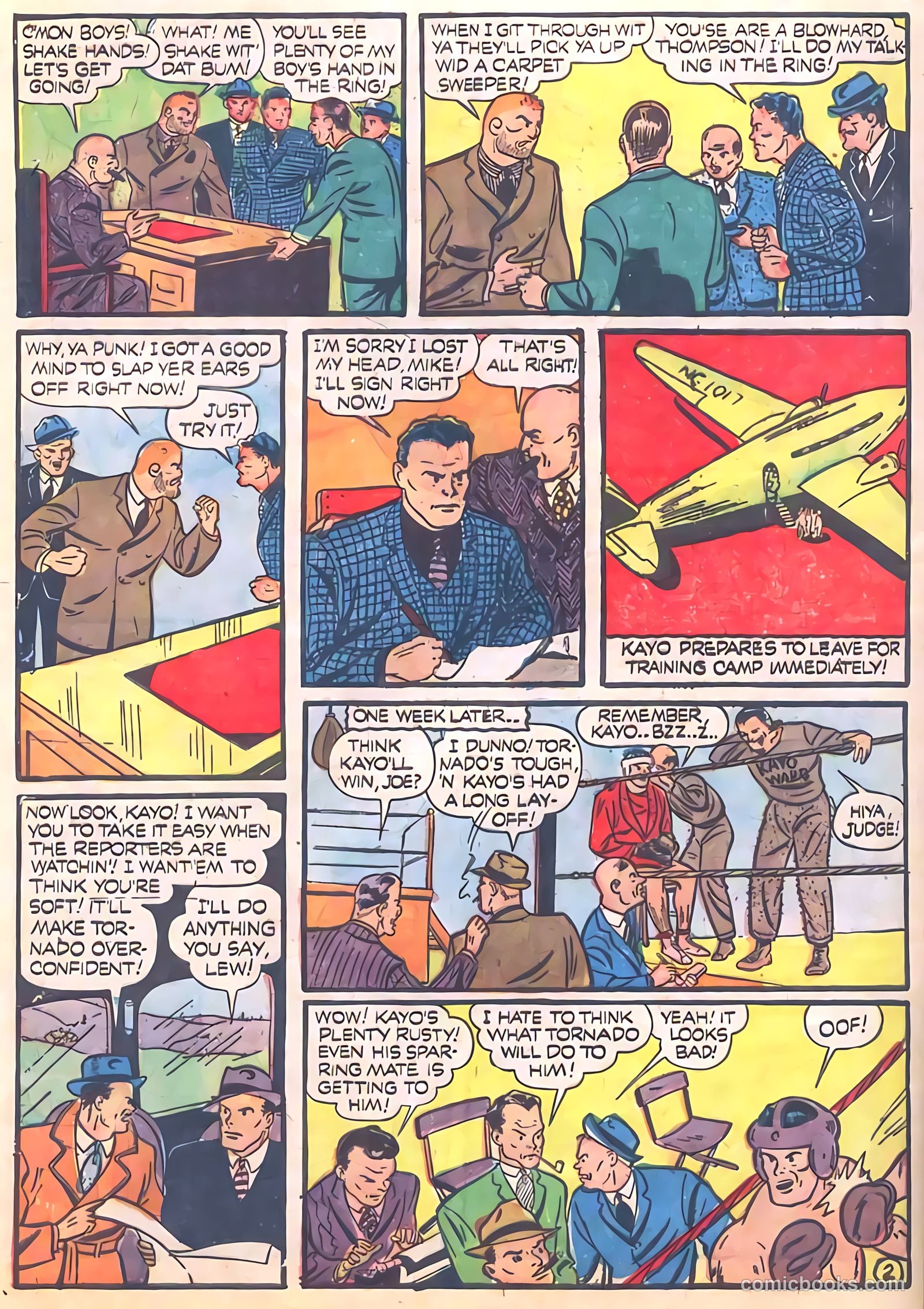 Pep Comics #13 (1941) — page 56 of 68