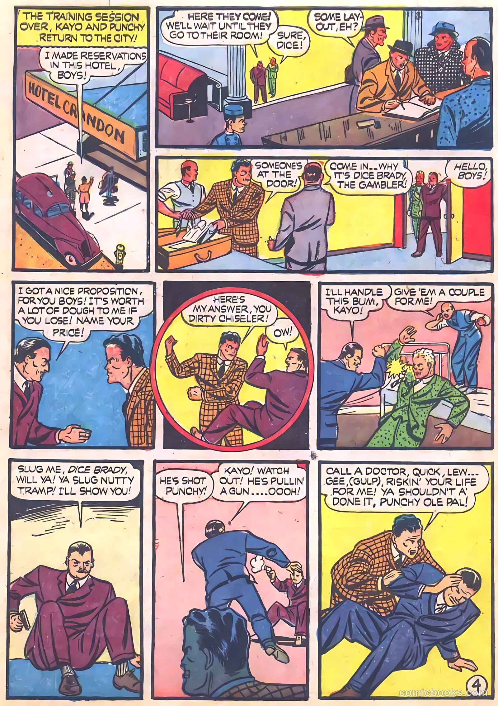 Pep Comics #13 (1941) — page 58 of 68