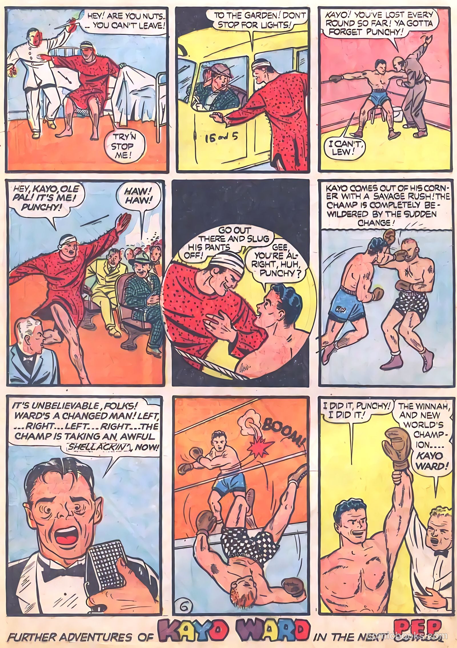 Pep Comics #13 (1941) — page 60 of 68