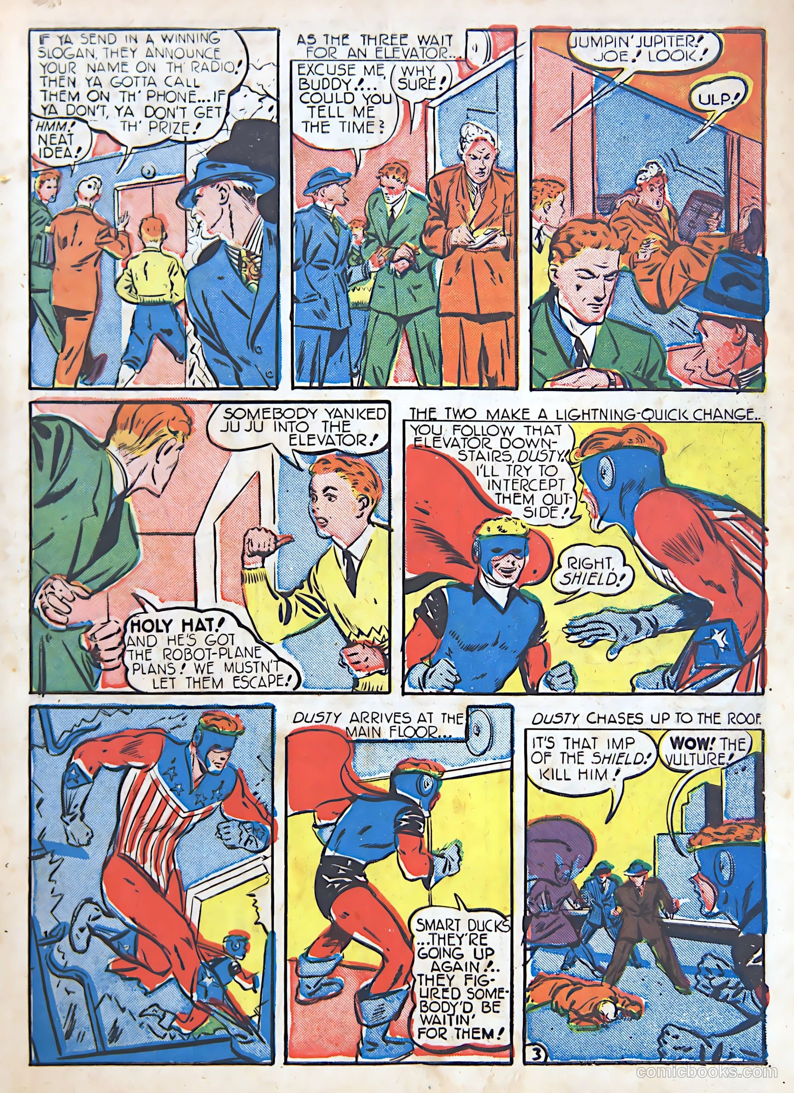 Pep Comics #16 (1941) — page 5 of 68