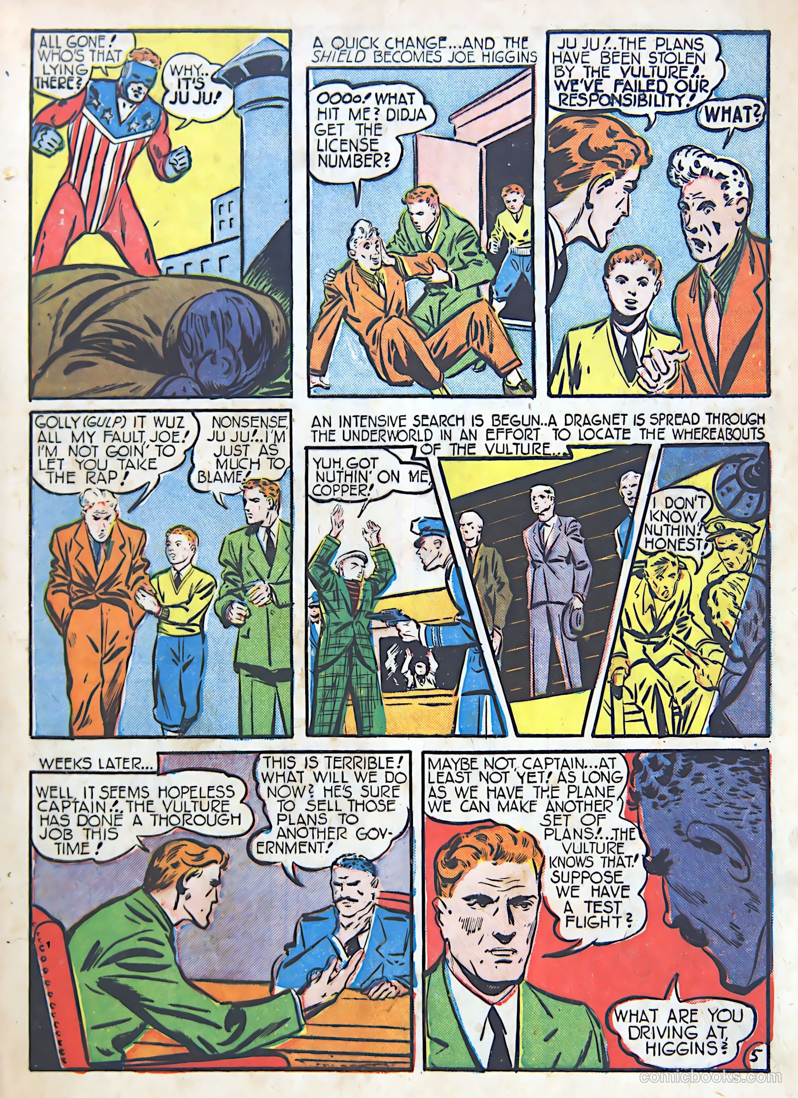 Pep Comics #16 (1941) — page 7 of 68