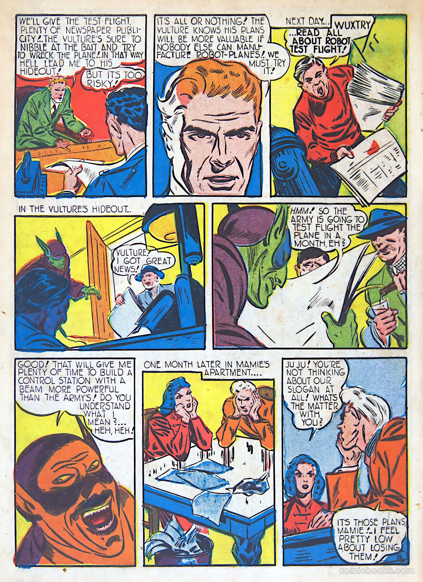 Pep Comics #16 (1941) — page 8 of 68