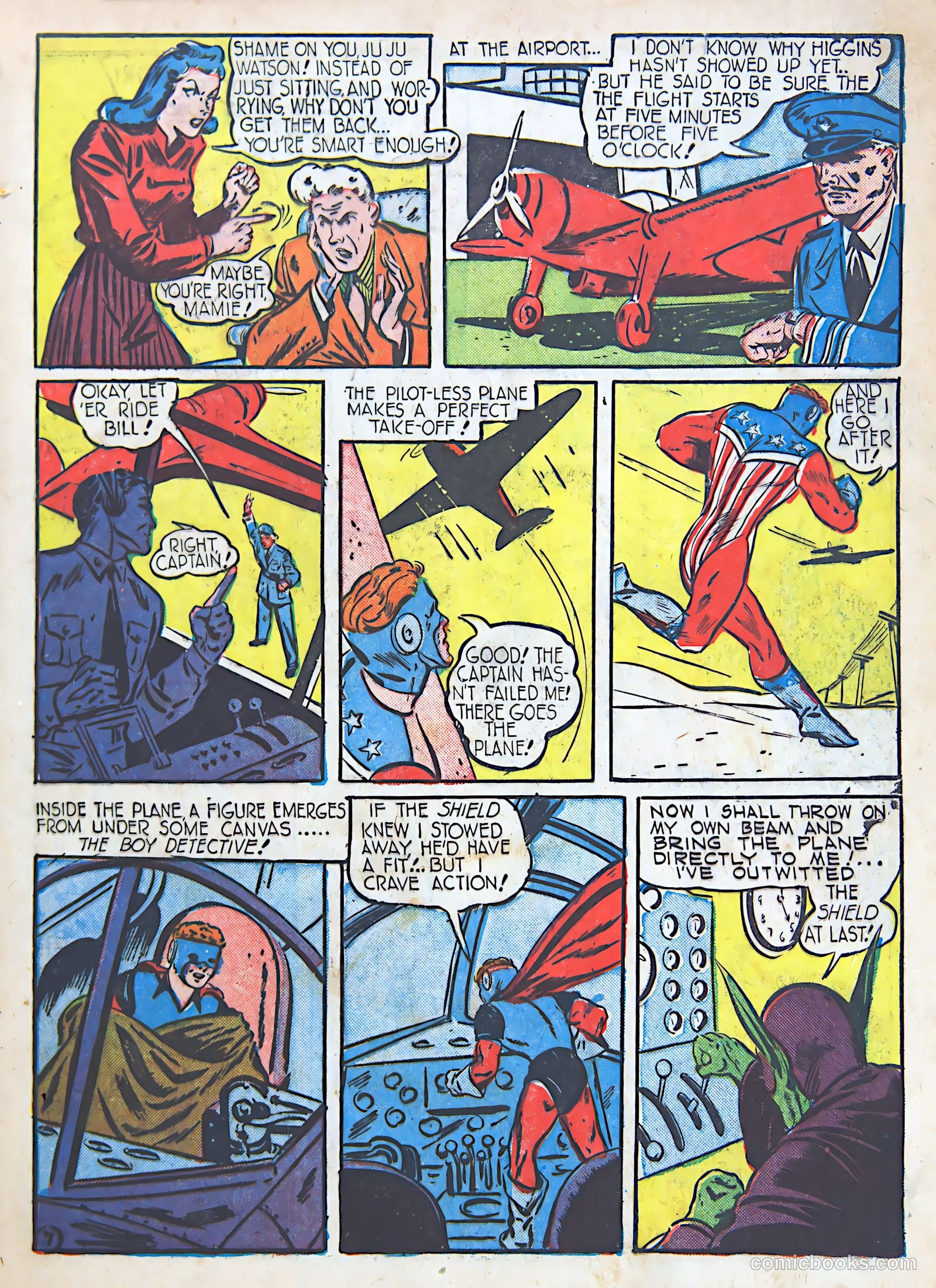 Pep Comics #16 (1941) — page 9 of 68