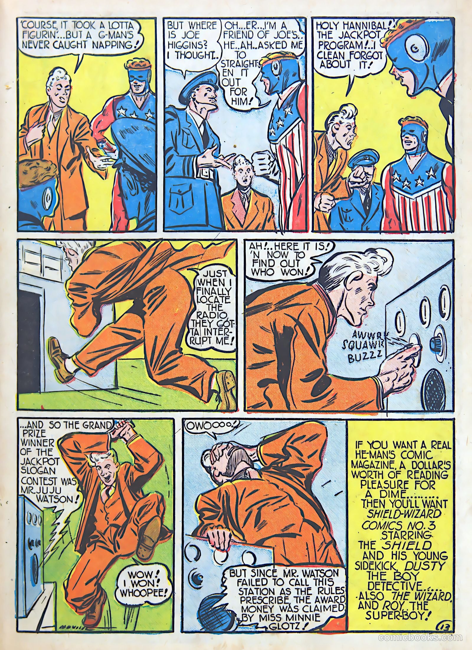 Pep Comics #16 (1941) — page 15 of 68