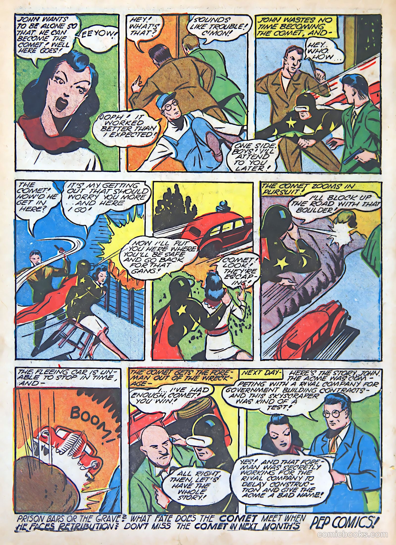 Pep Comics #16 (1941) — page 28 of 68