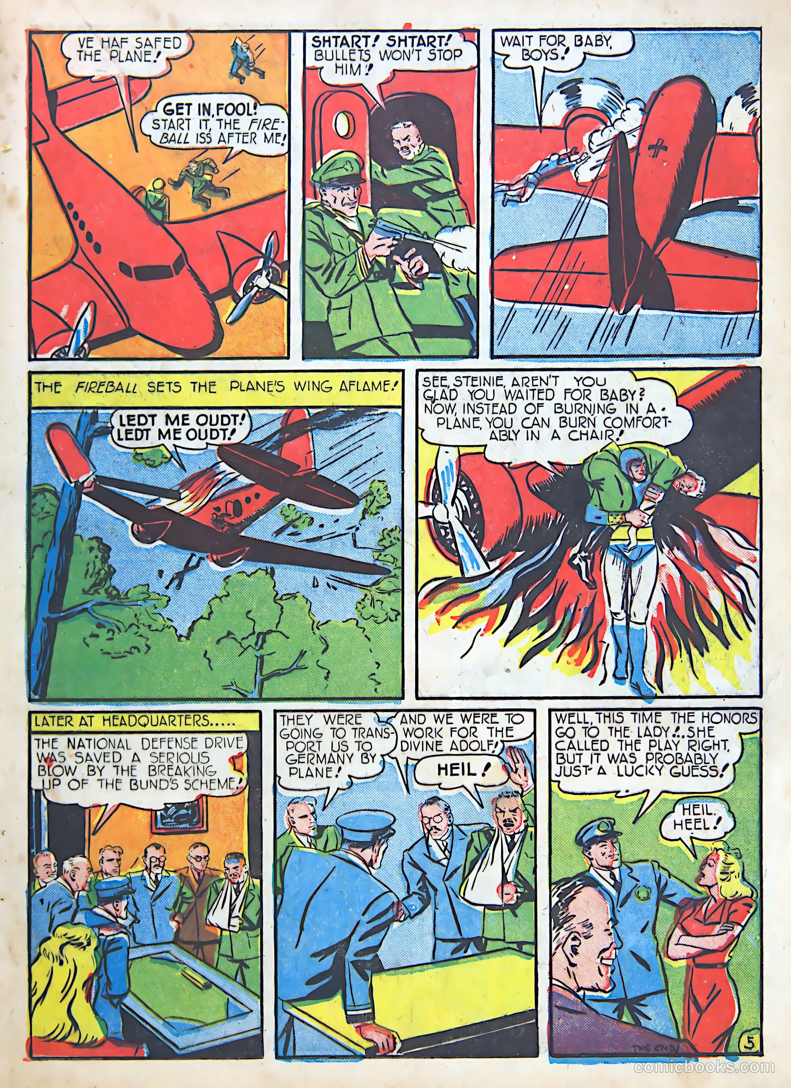Pep Comics #16 (1941) — page 33 of 68