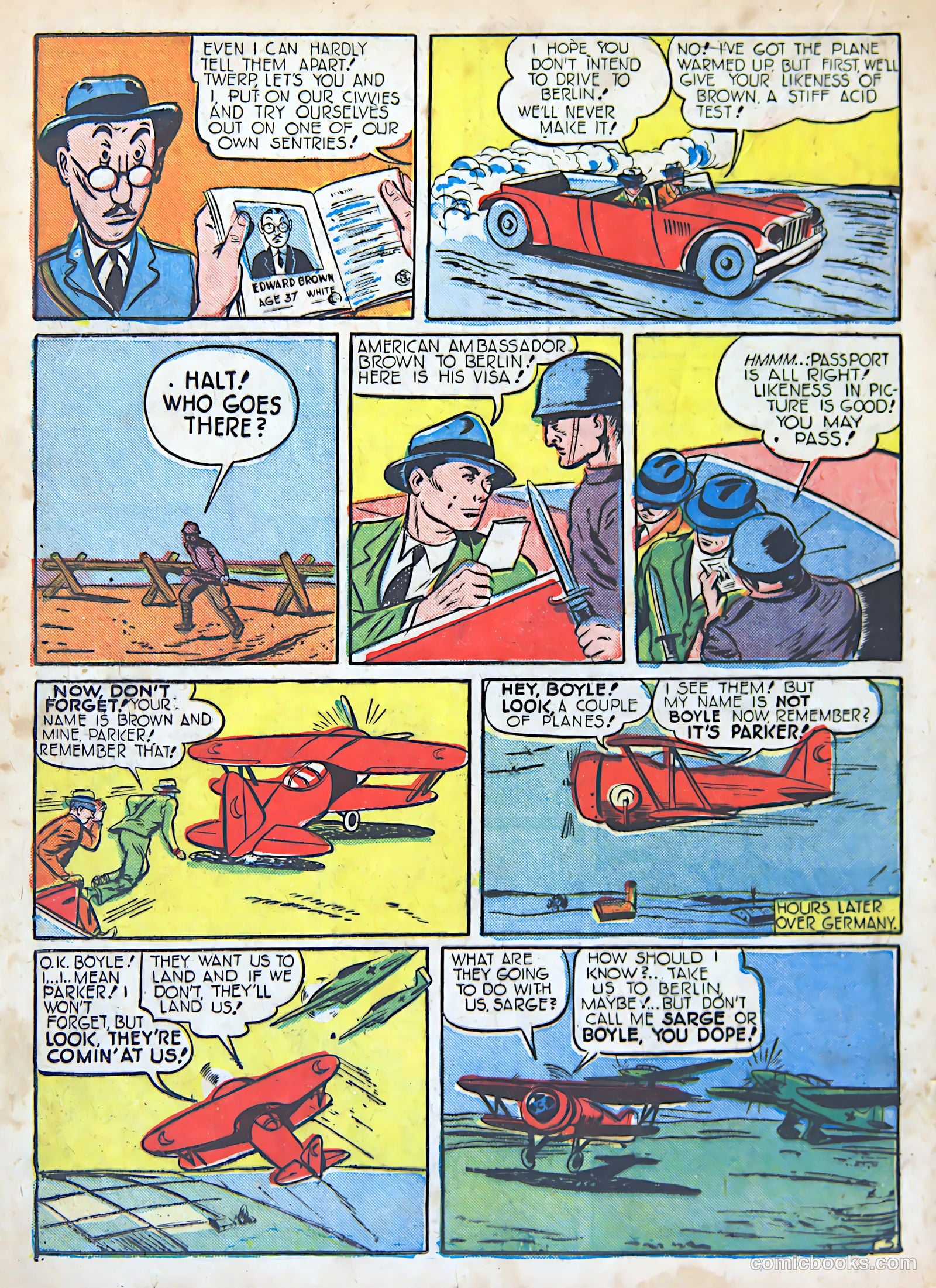 Pep Comics #16 (1941) — page 36 of 68
