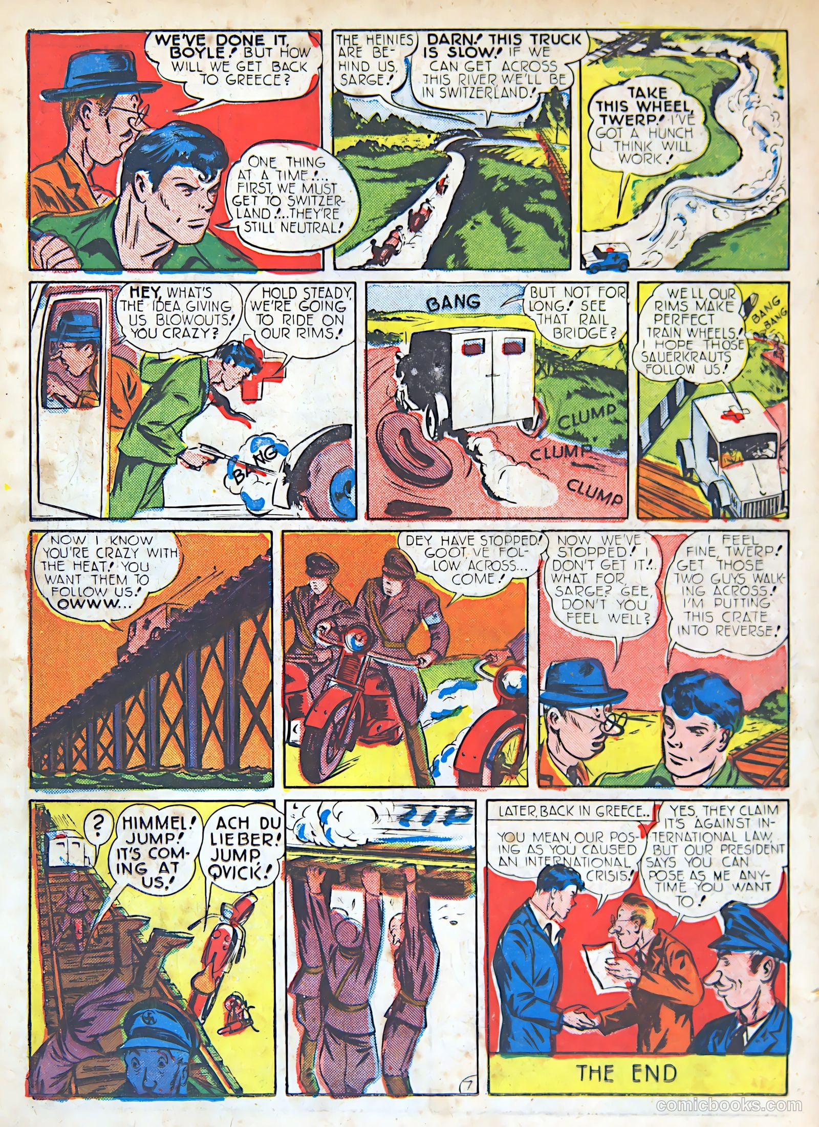 Pep Comics #16 (1941) — page 40 of 68