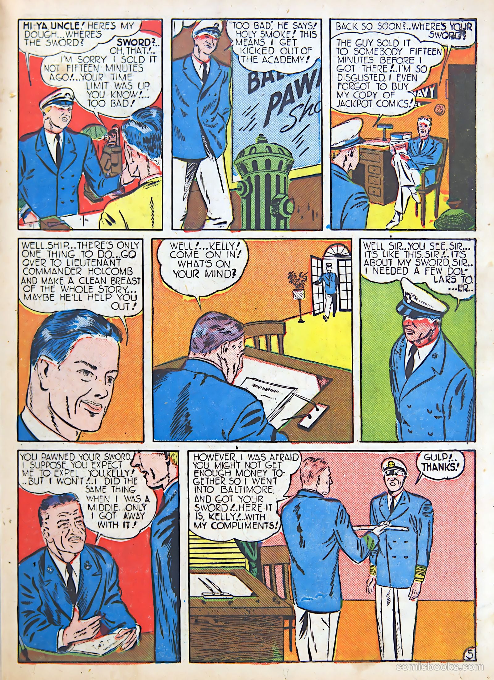Pep Comics #16 (1941) — page 45 of 68