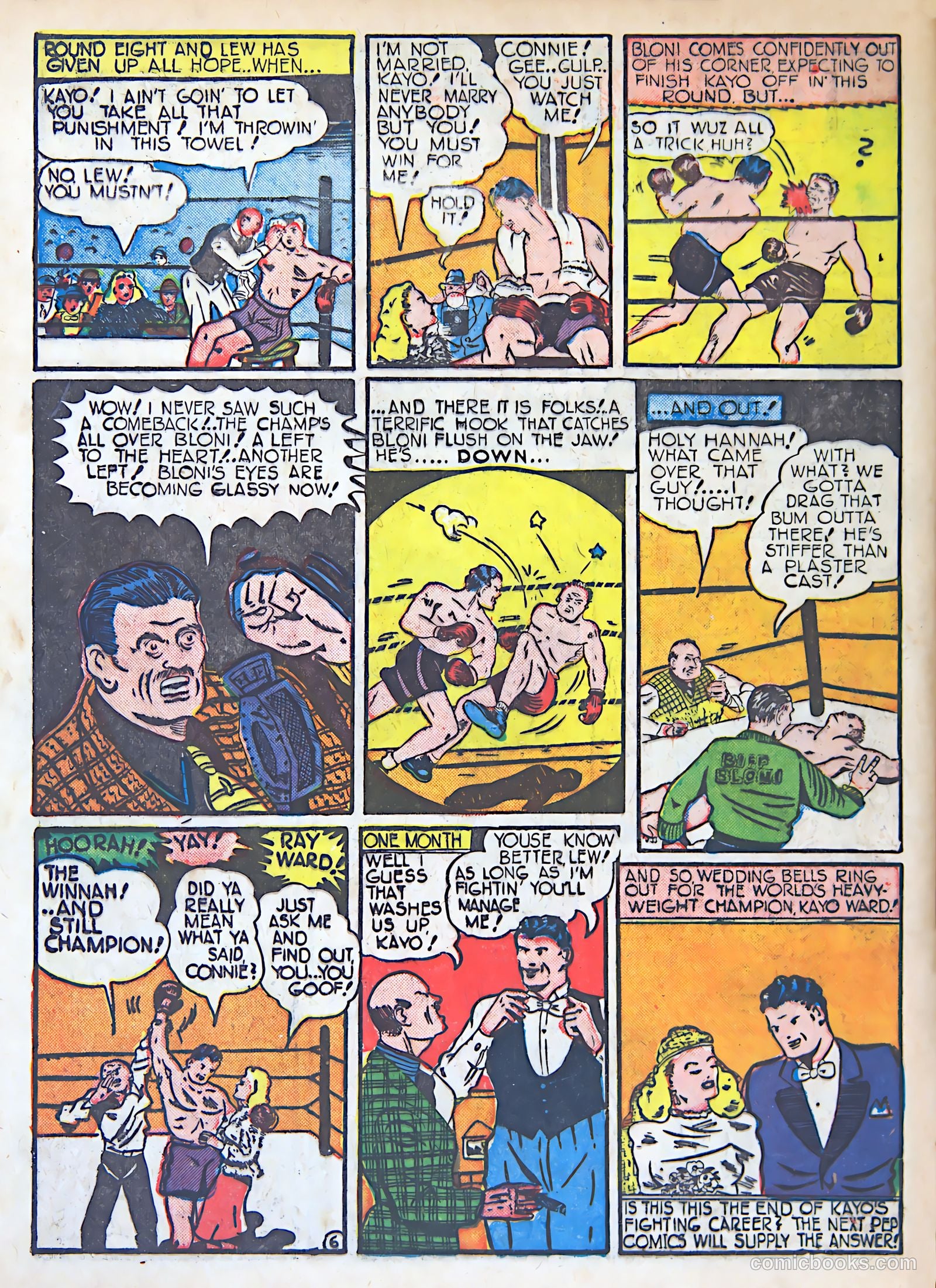 Pep Comics #16 (1941) — page 60 of 68