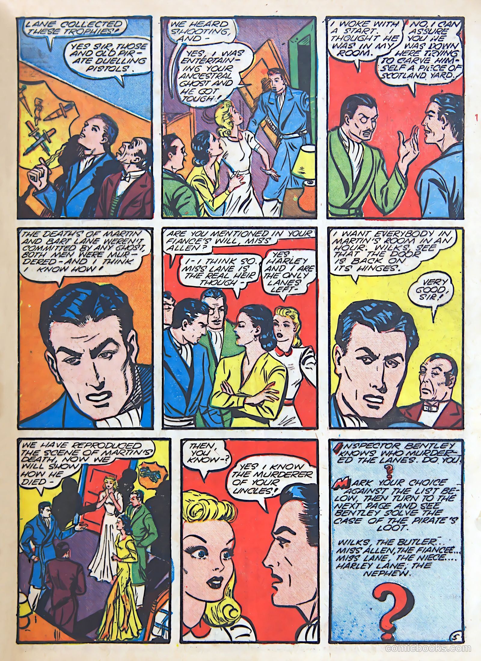 Pep Comics #16 (1941) — page 65 of 68