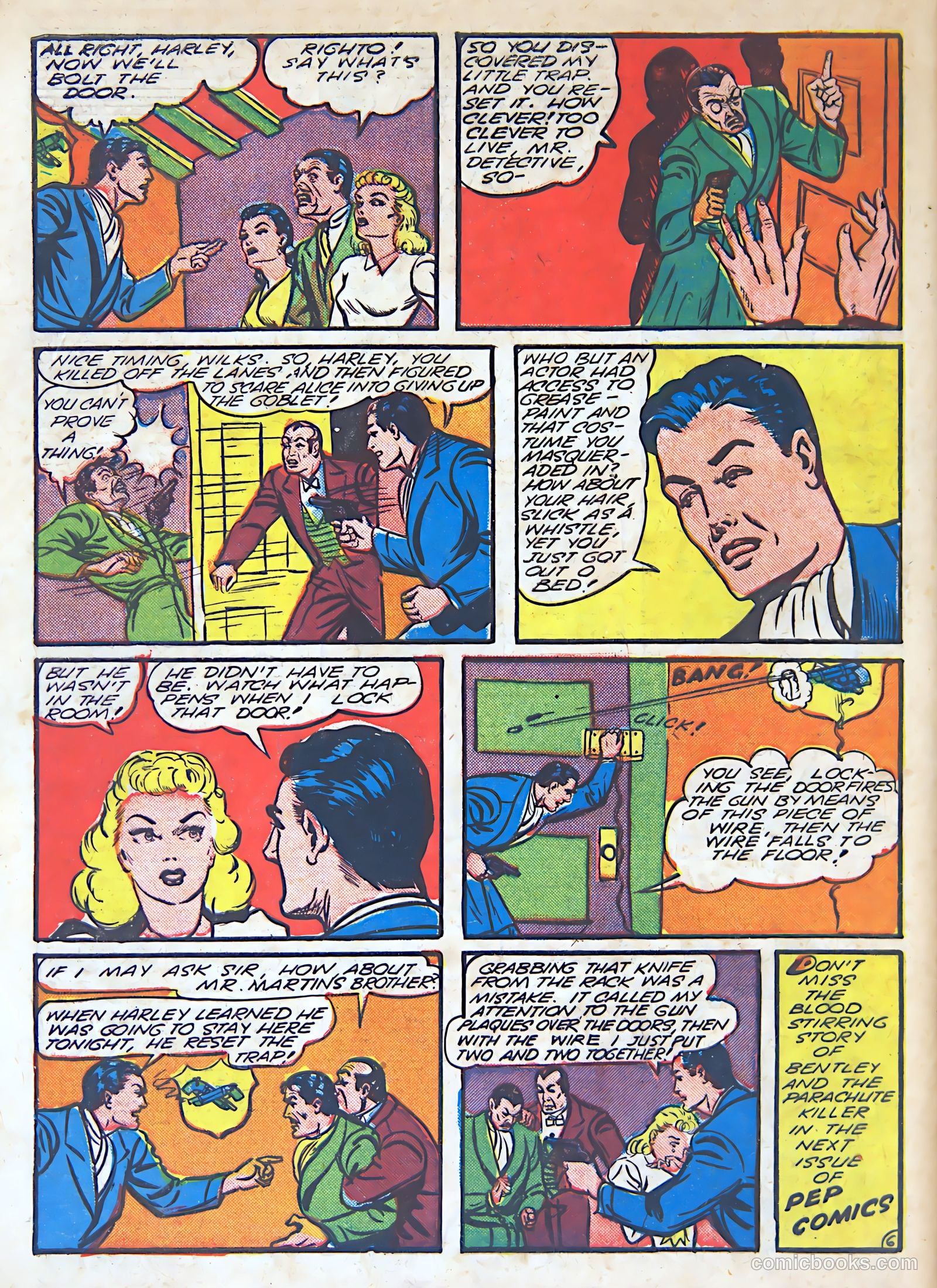 Pep Comics #16 (1941) — page 66 of 68