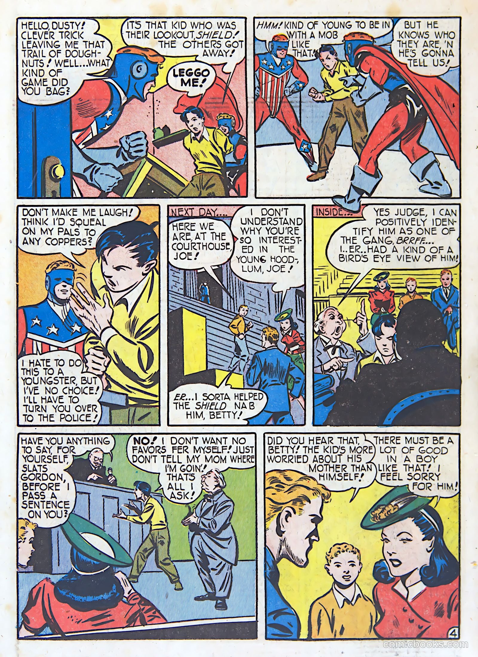 Pep Comics #17 (1941) — page 6 of 68