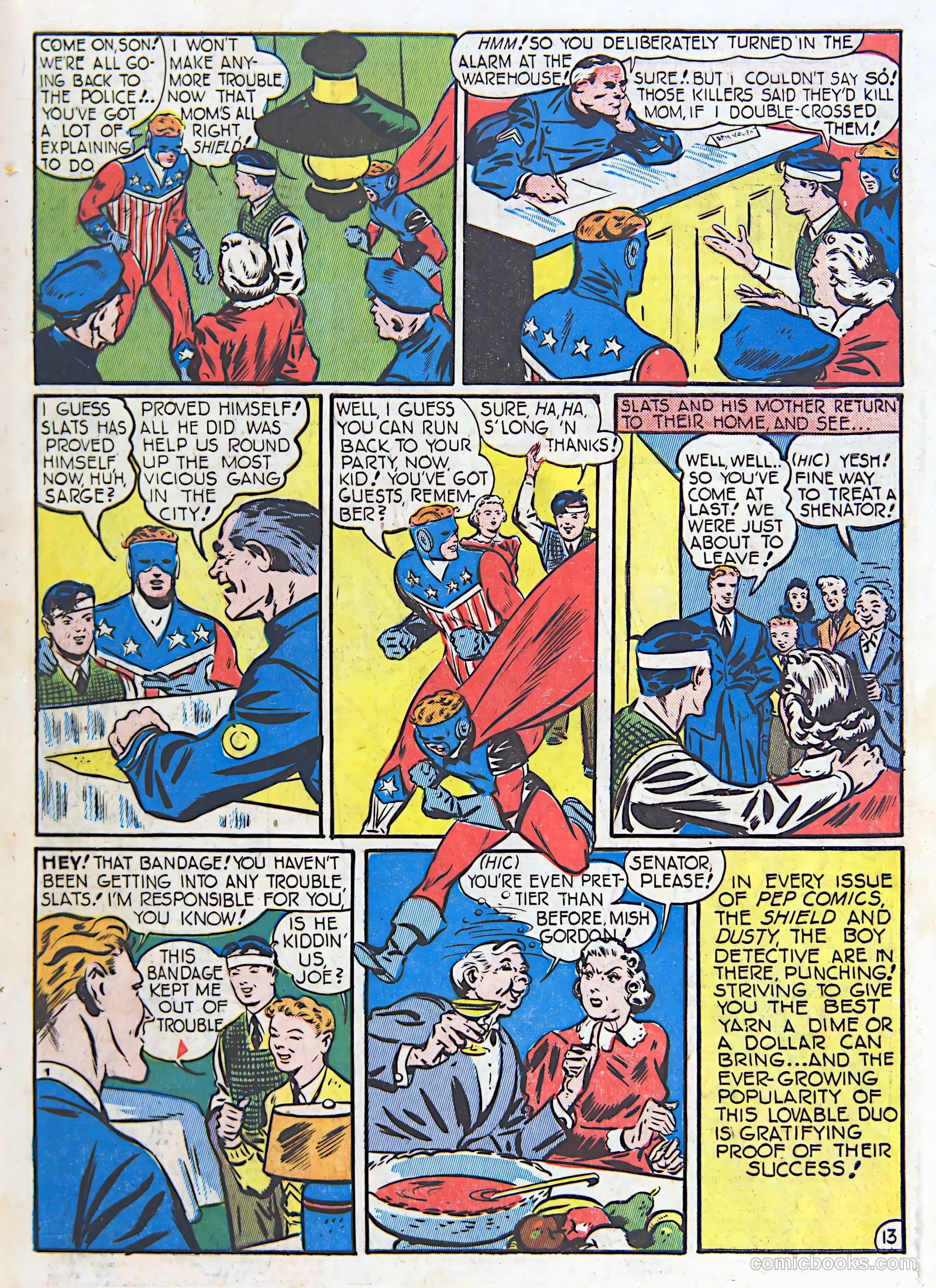 Pep Comics #17 (1941) — page 15 of 68