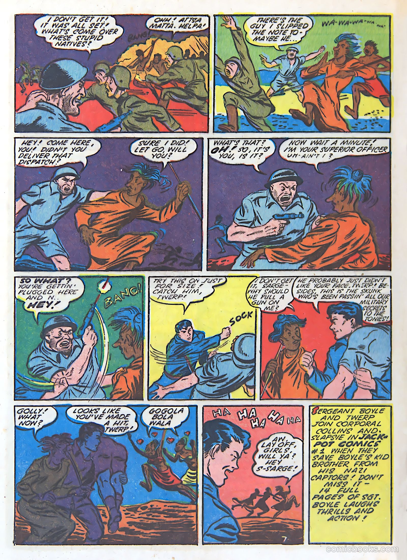 Pep Comics #17 (1941) — page 40 of 68