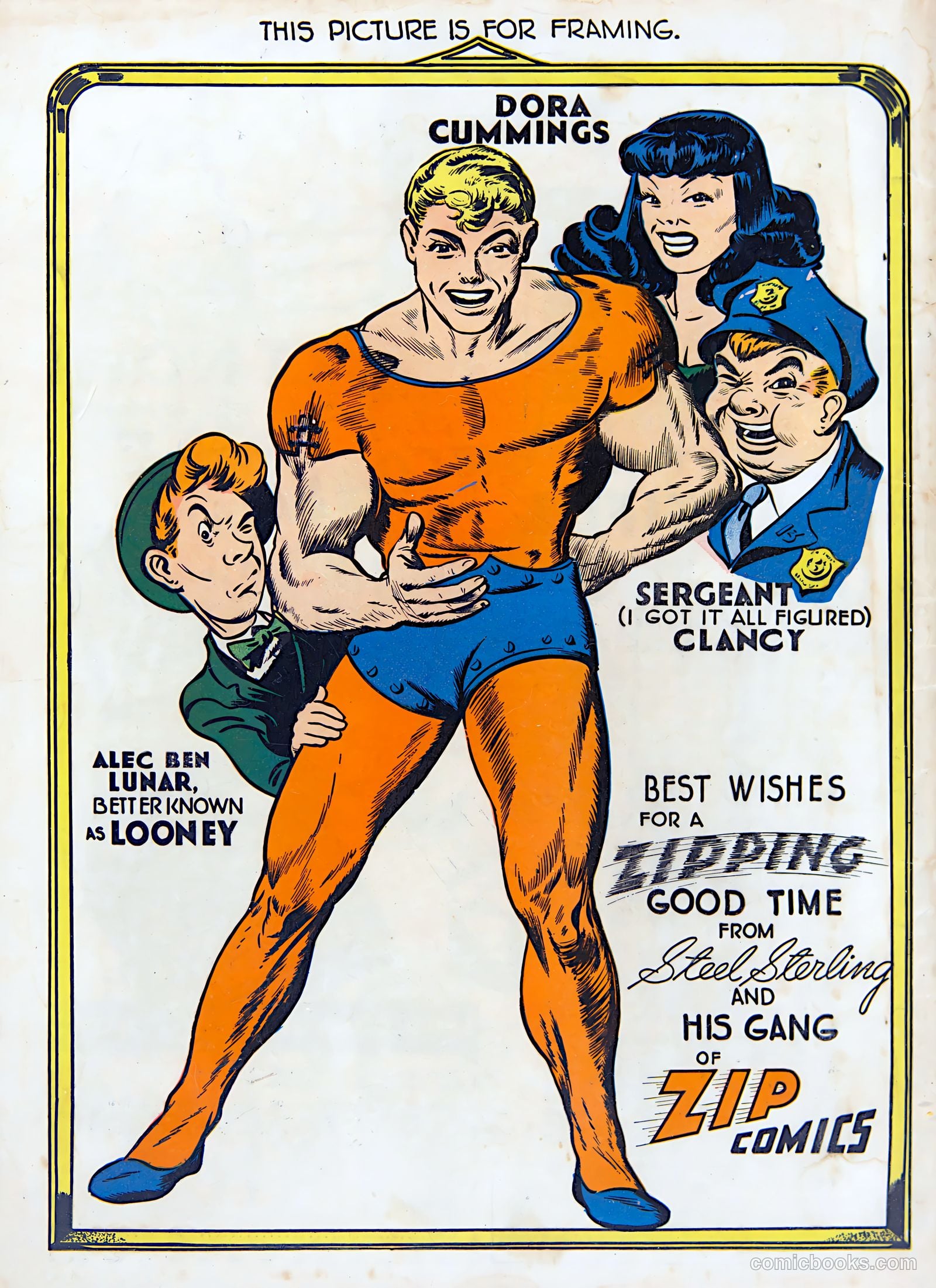 Pep Comics #17 (1941) — page 68 of 68