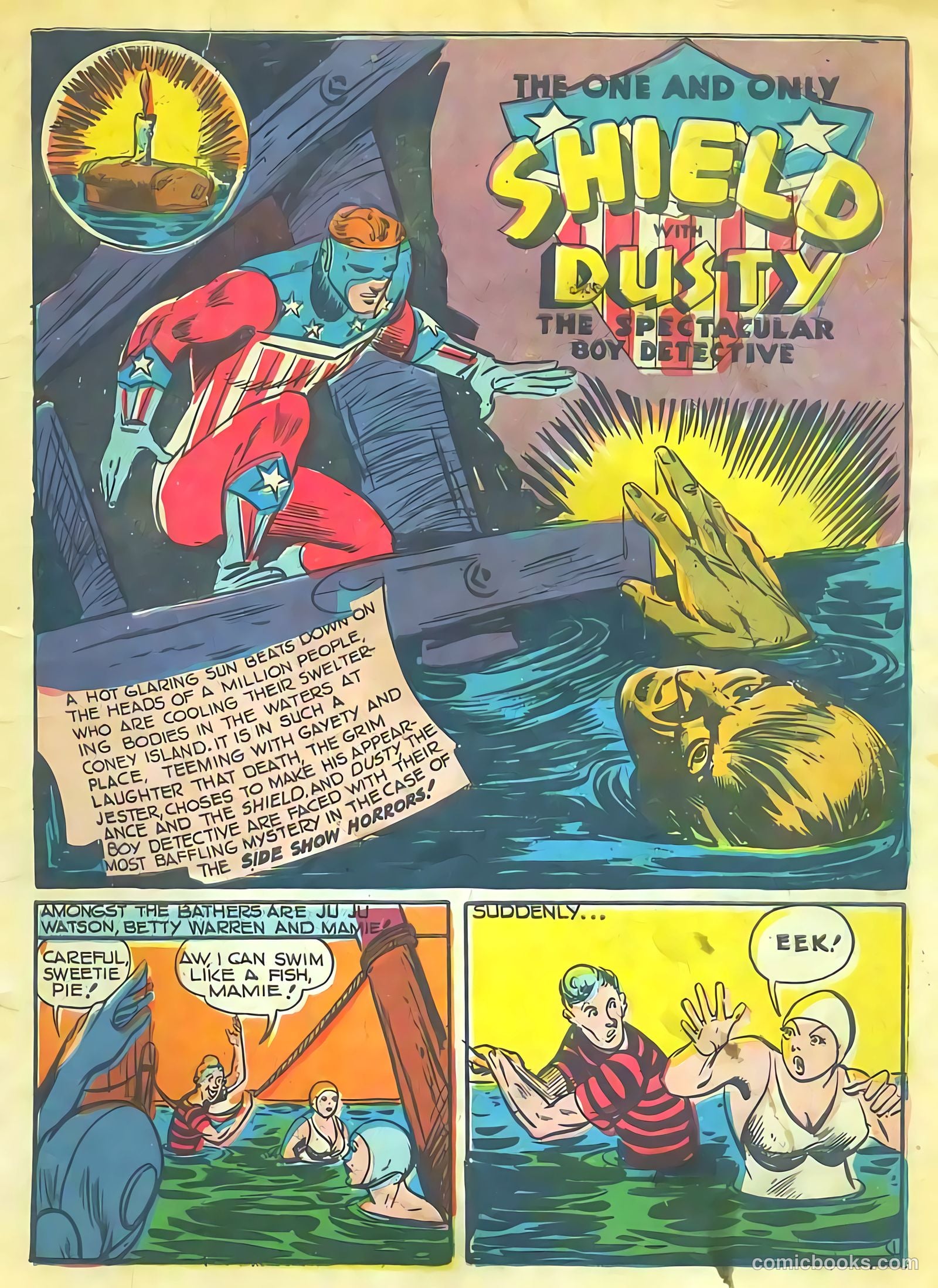 Pep Comics #18 (1941) — page 3 of 68