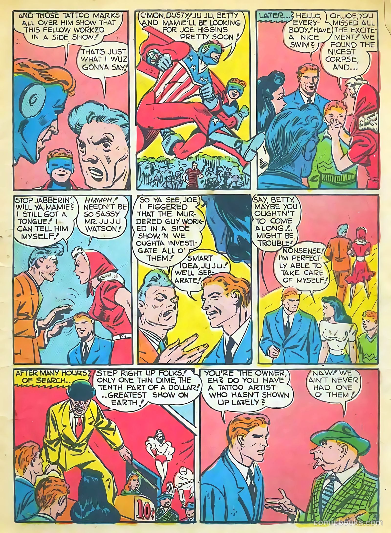 Pep Comics #18 (1941) — page 5 of 68