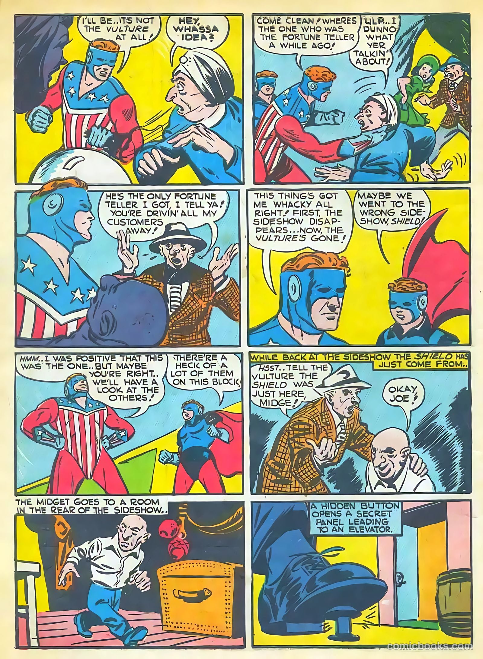 Pep Comics #18 (1941) — page 8 of 68
