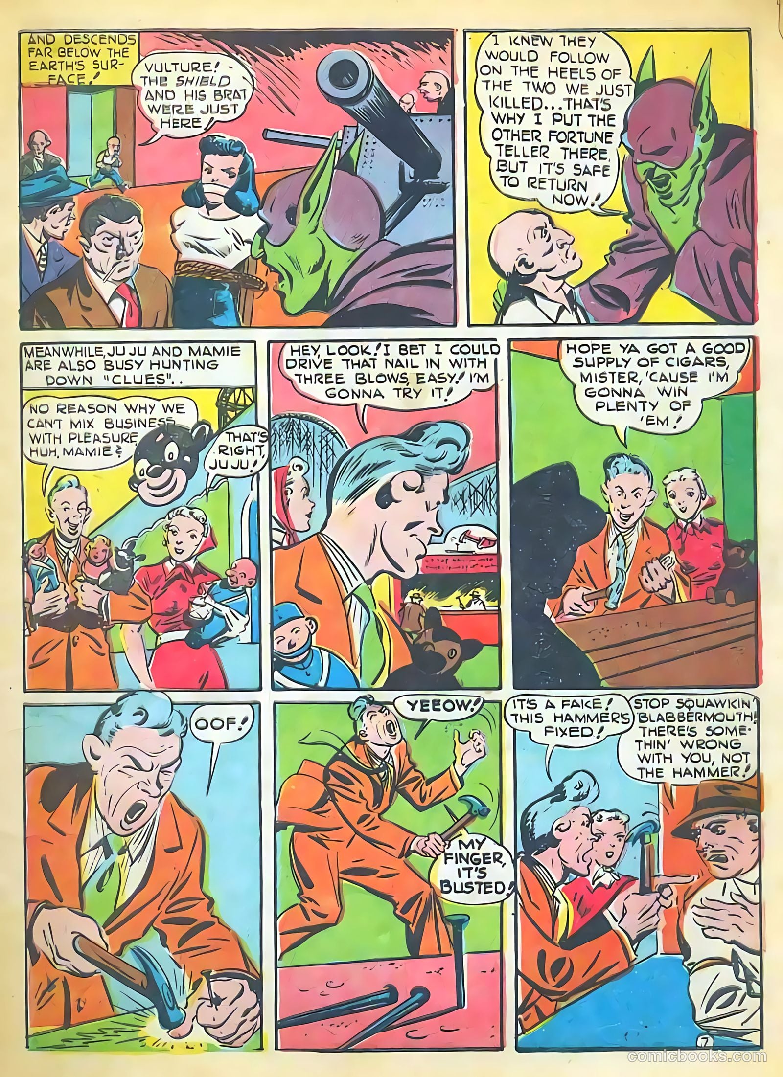 Pep Comics #18 (1941) — page 9 of 68