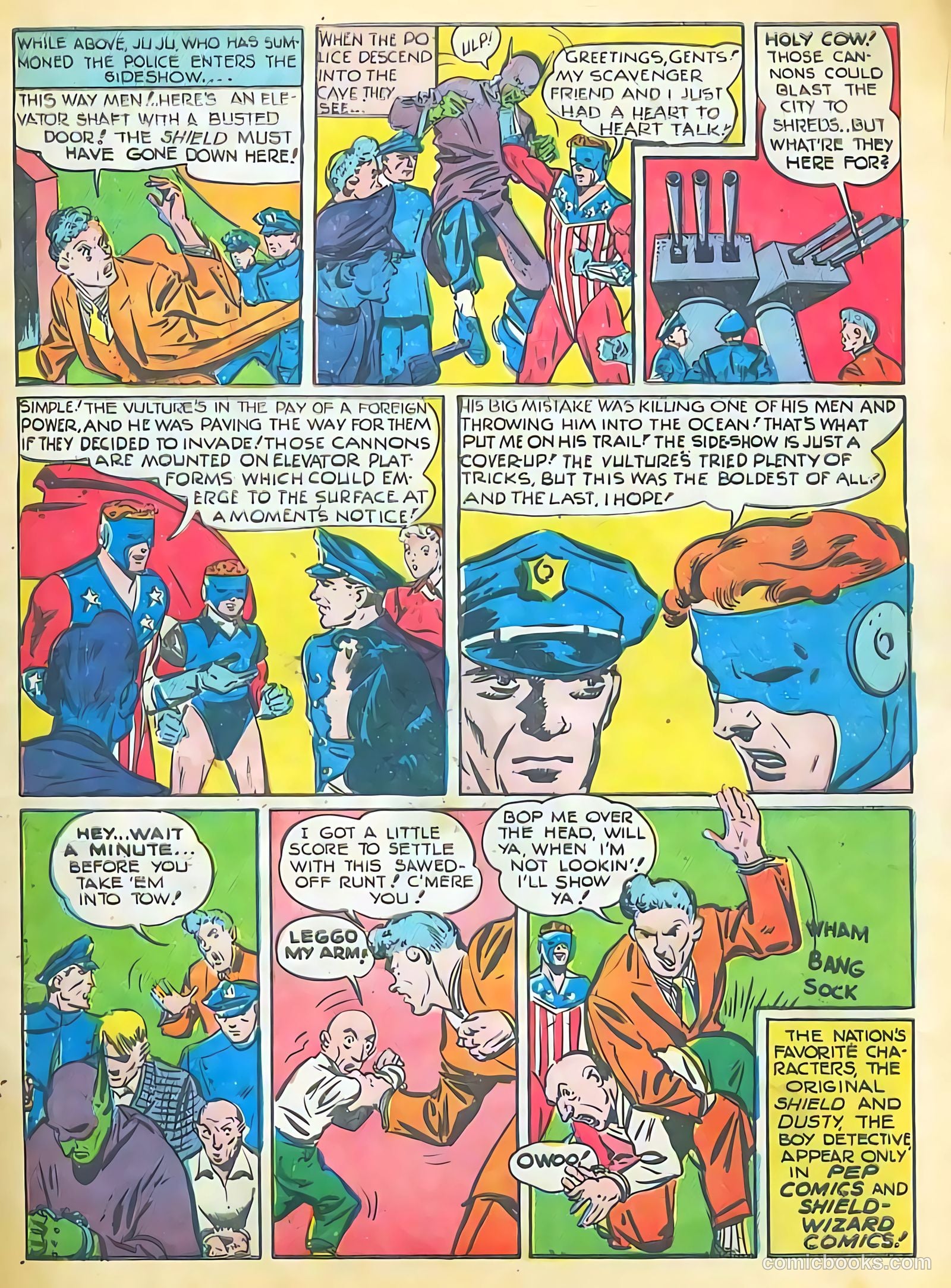 Pep Comics #18 (1941) — page 15 of 68